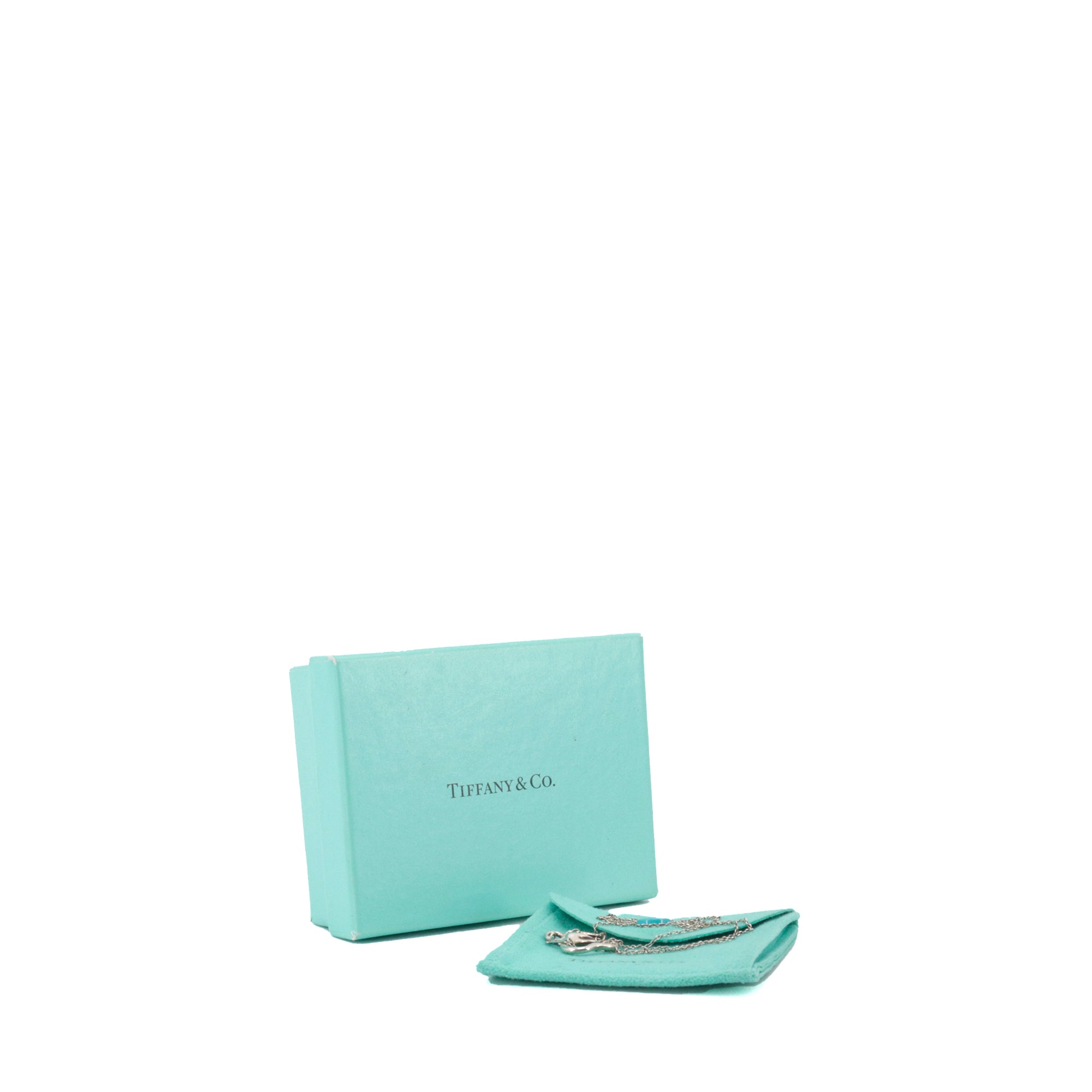 TIFFANY & CO - Collier Open Heart Tiffany & Co en argent