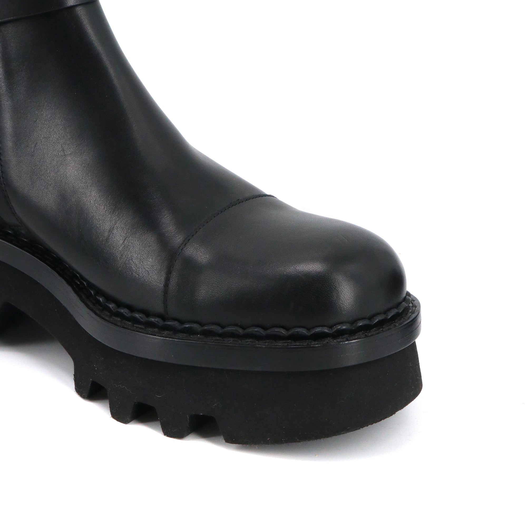 CHLOÉ - Bottines Owena Chloé en cuir noir (T40)