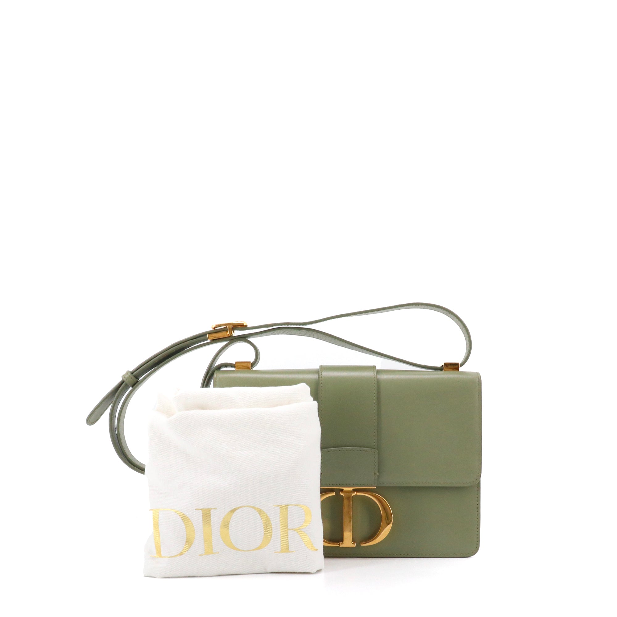 DIOR - Dior Oblique Galaxy A5 pouch in black leather