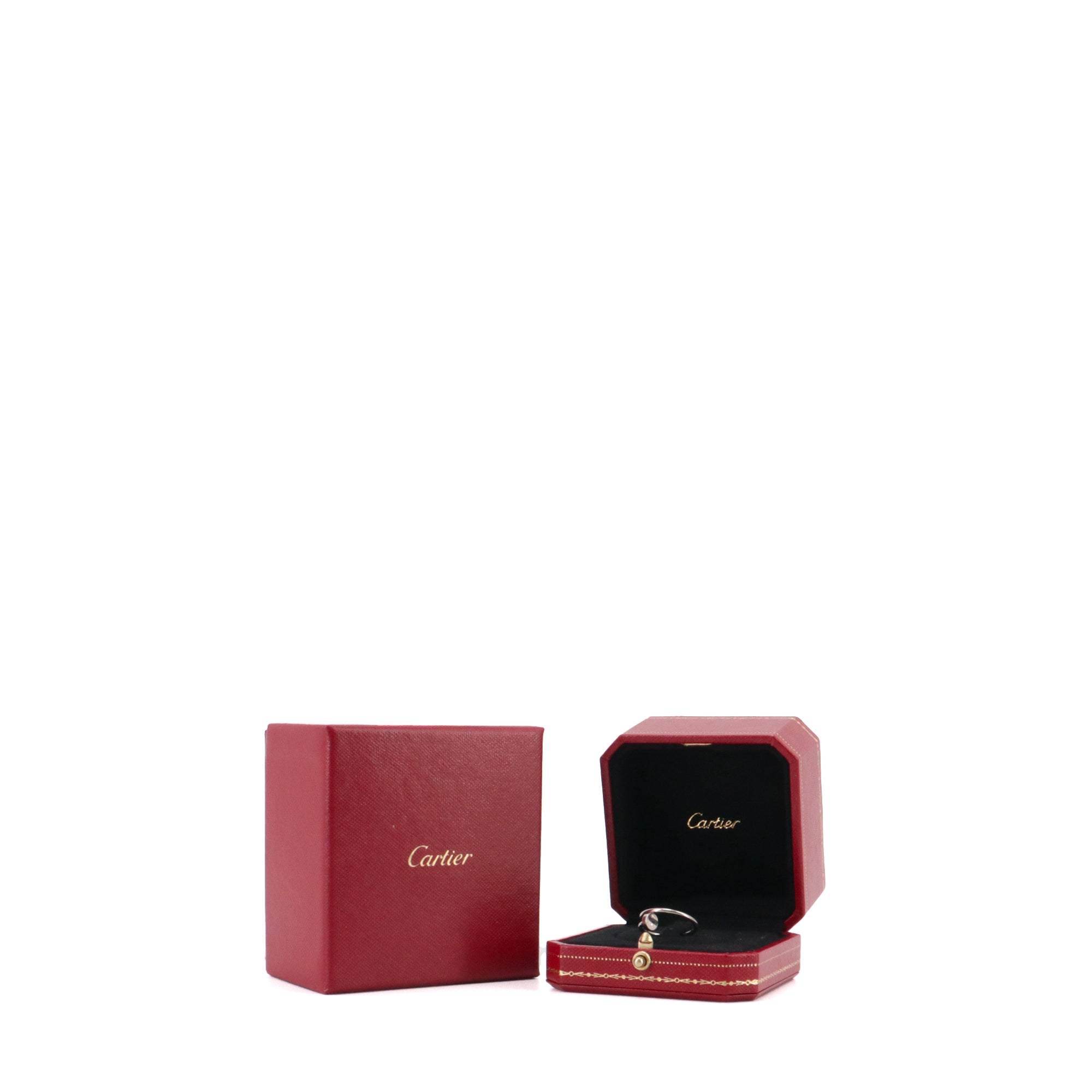 CARTIER - Love ring in pink gold with diamond (T51)