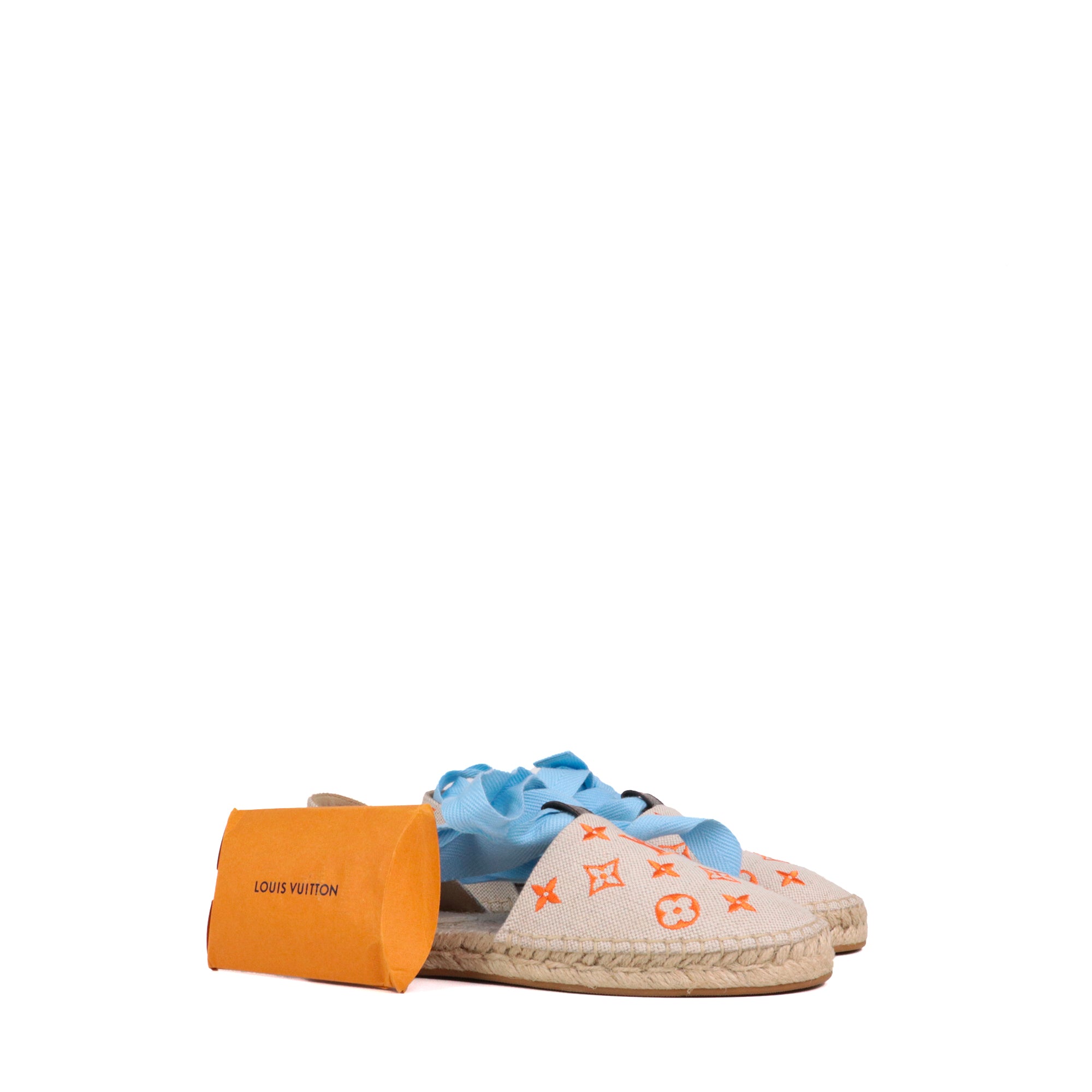 GUCCI - Espadrilles in GG canvas and bees (T36.5)