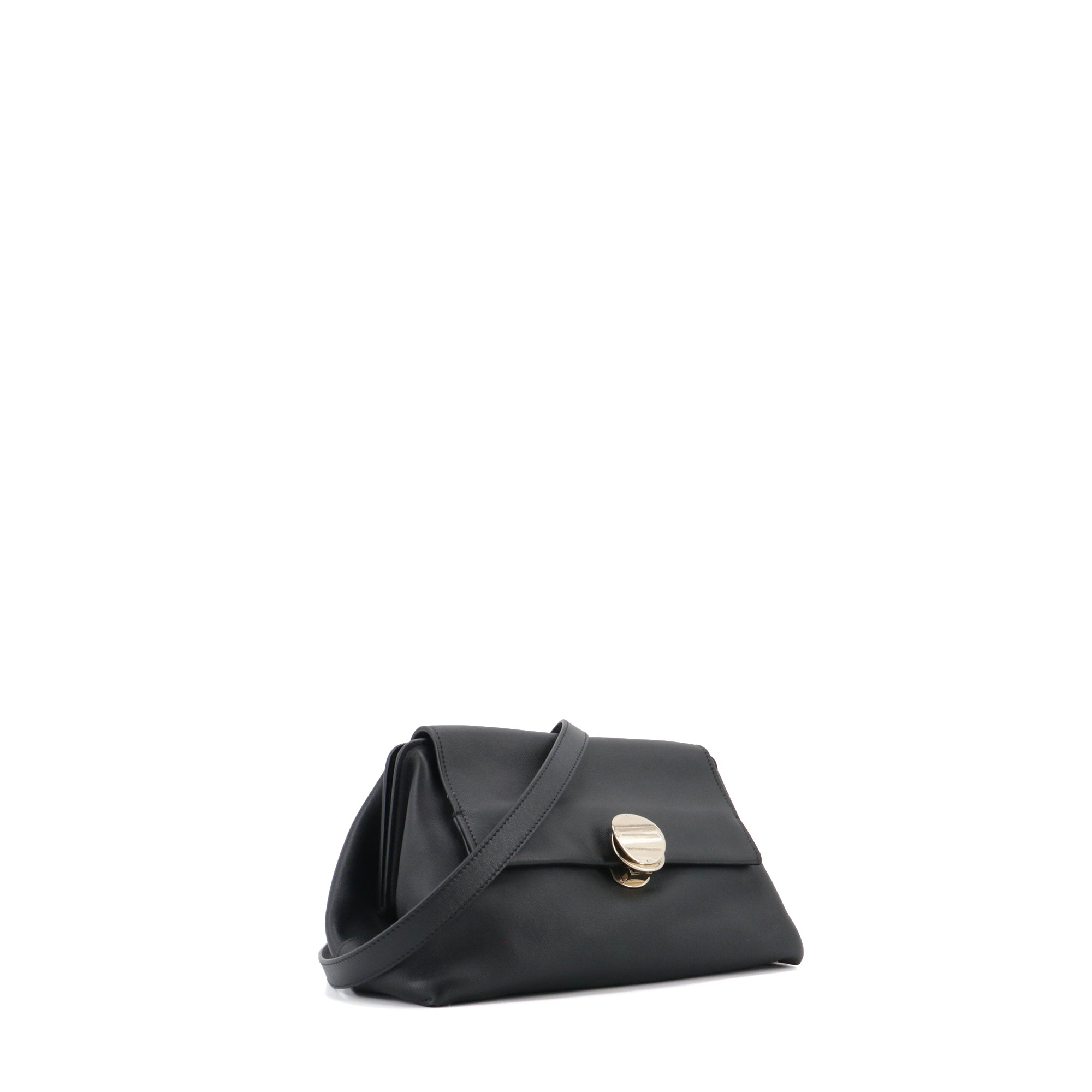 CHLOÉ - Sac à épaule Pochette Pénélope Chloé en cuir lisse noir