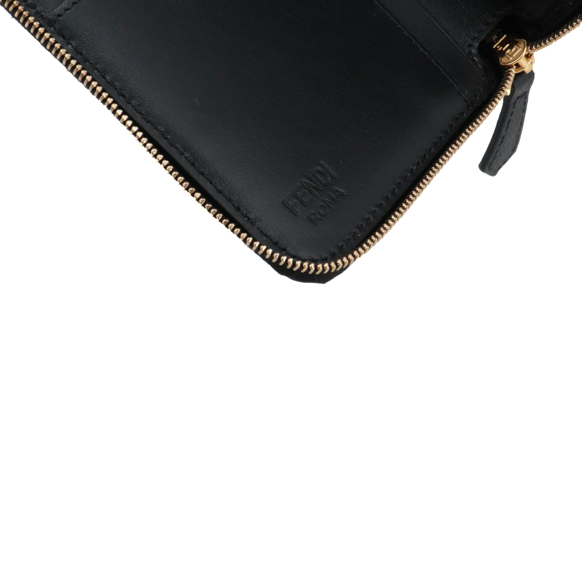 FENDI - Fendi Diamonds wallet in black leather