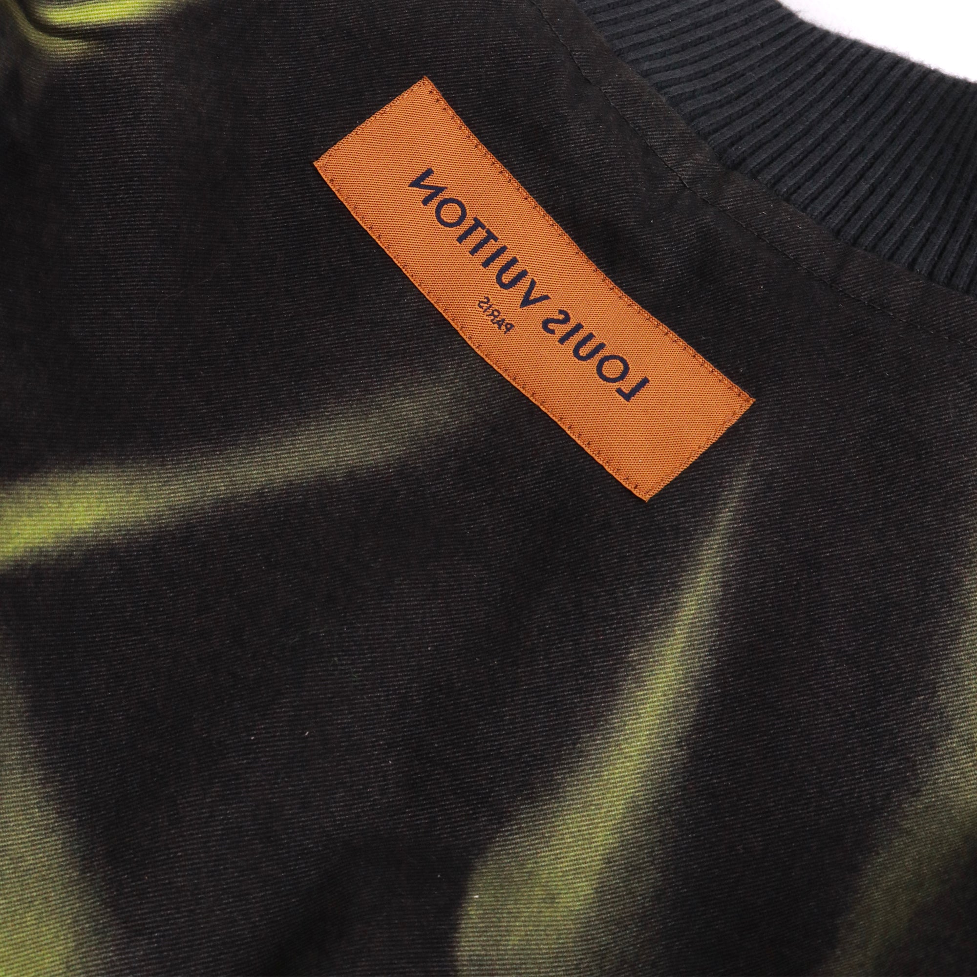 LOUIS VUITTON - Veste Camo réversible Louis Vuitton monogrammée noire (M)