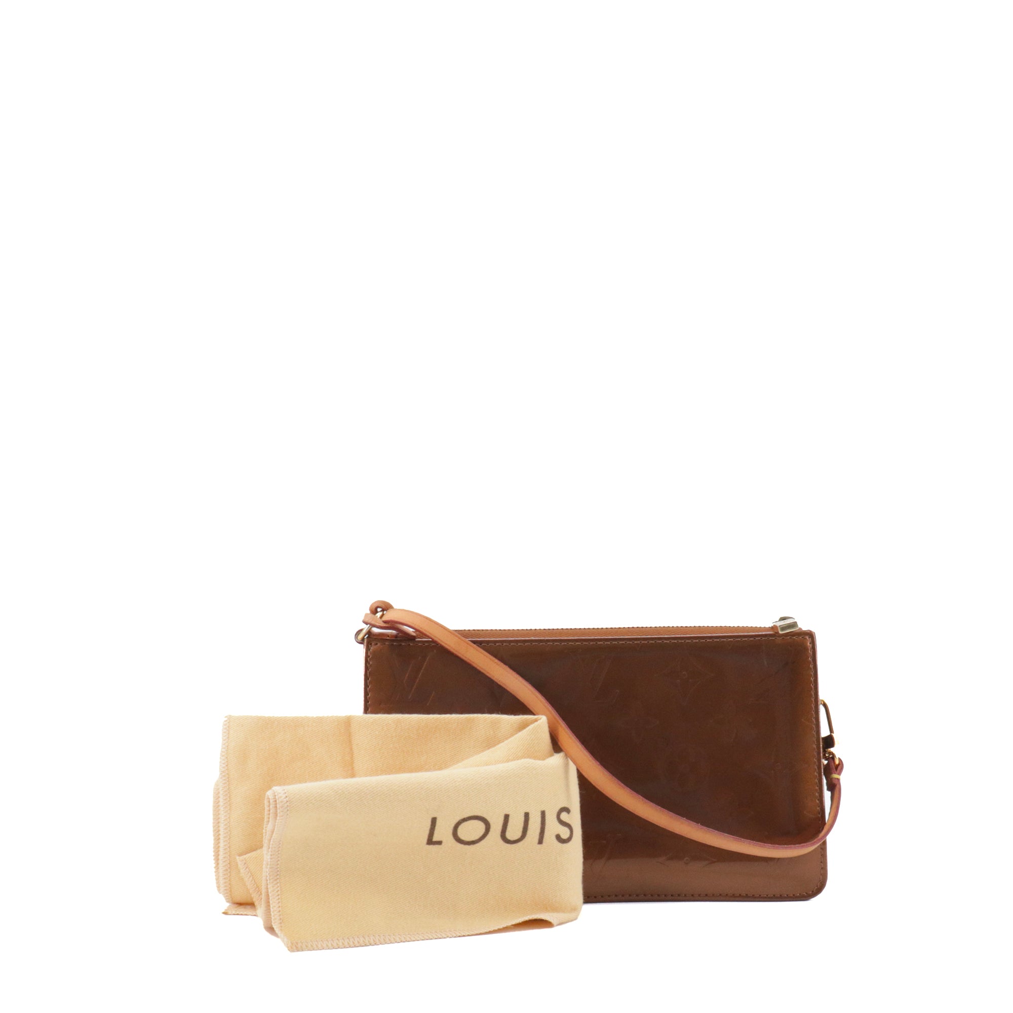 LOUIS VUITTON - Louis Vuitton Lexington pouch in monogrammed patent leather