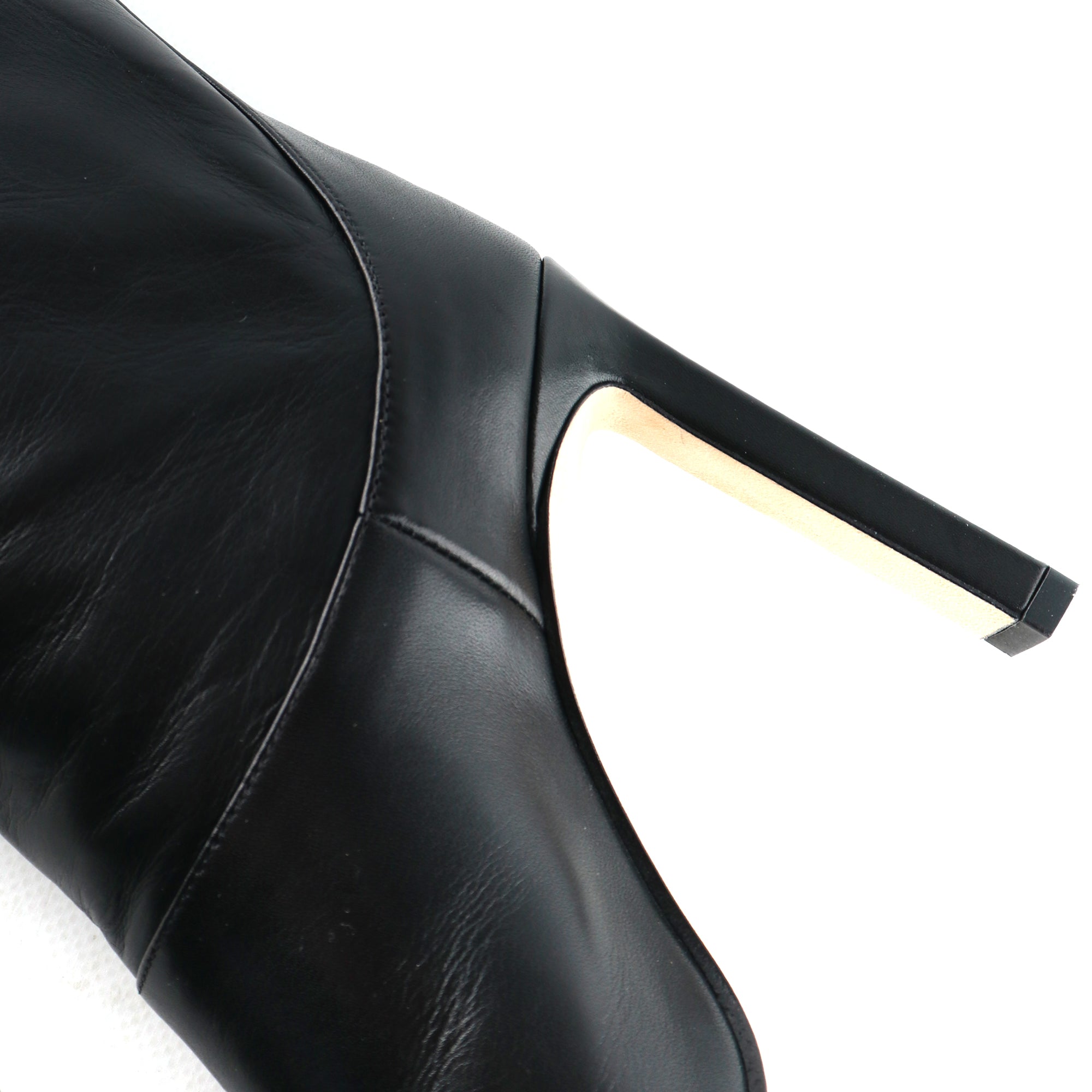 JIMMY CHOO - Mahesa boots in black leather (T35)
