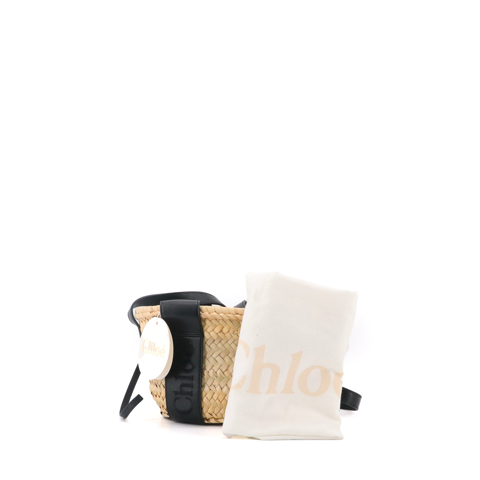CHLOÉ - Sac à bandoulière Panier Sense Small Chloé en raphia
