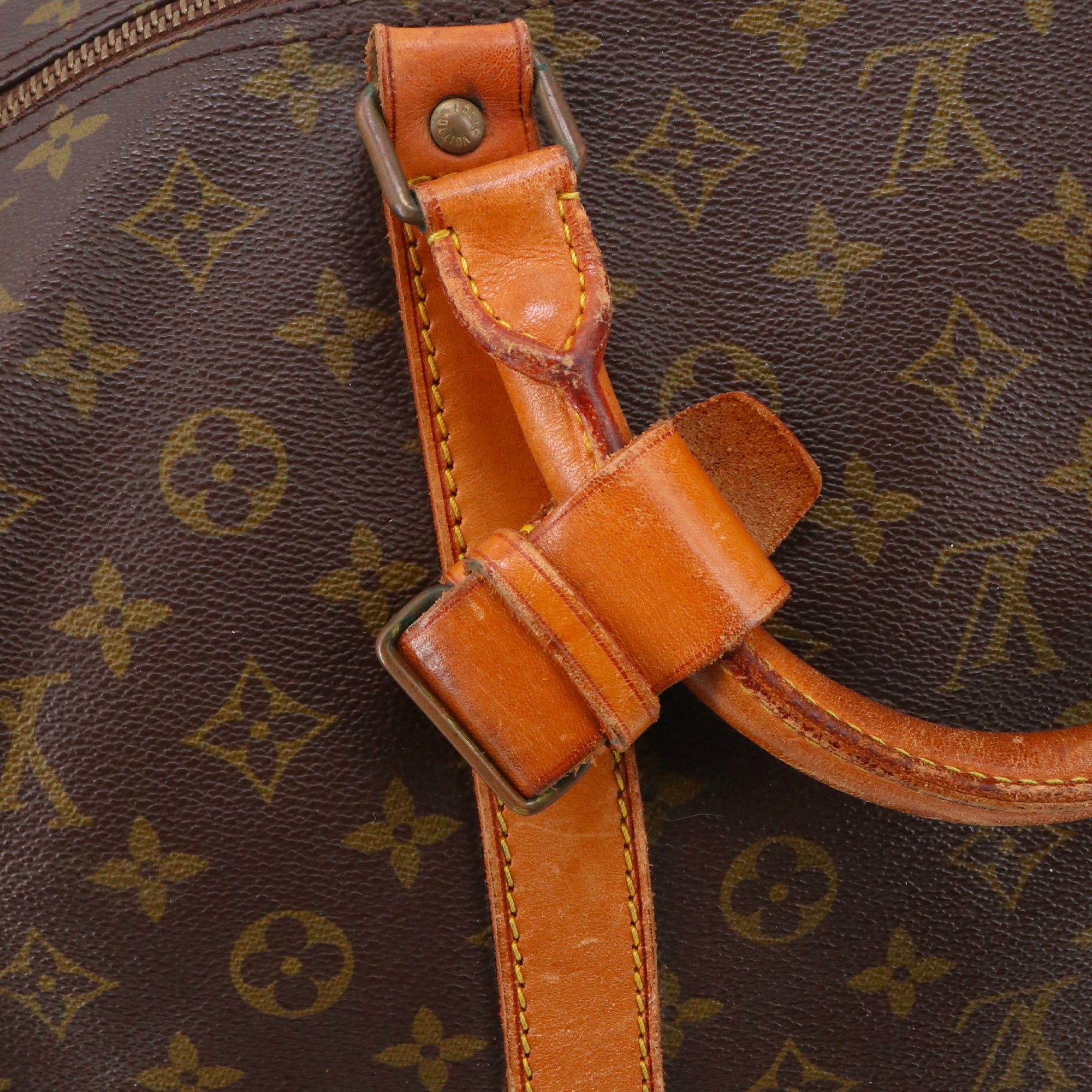 LOUIS VUITTON - Louis Vuitton Keepall 60 travel bag in vintage monogrammed canvas