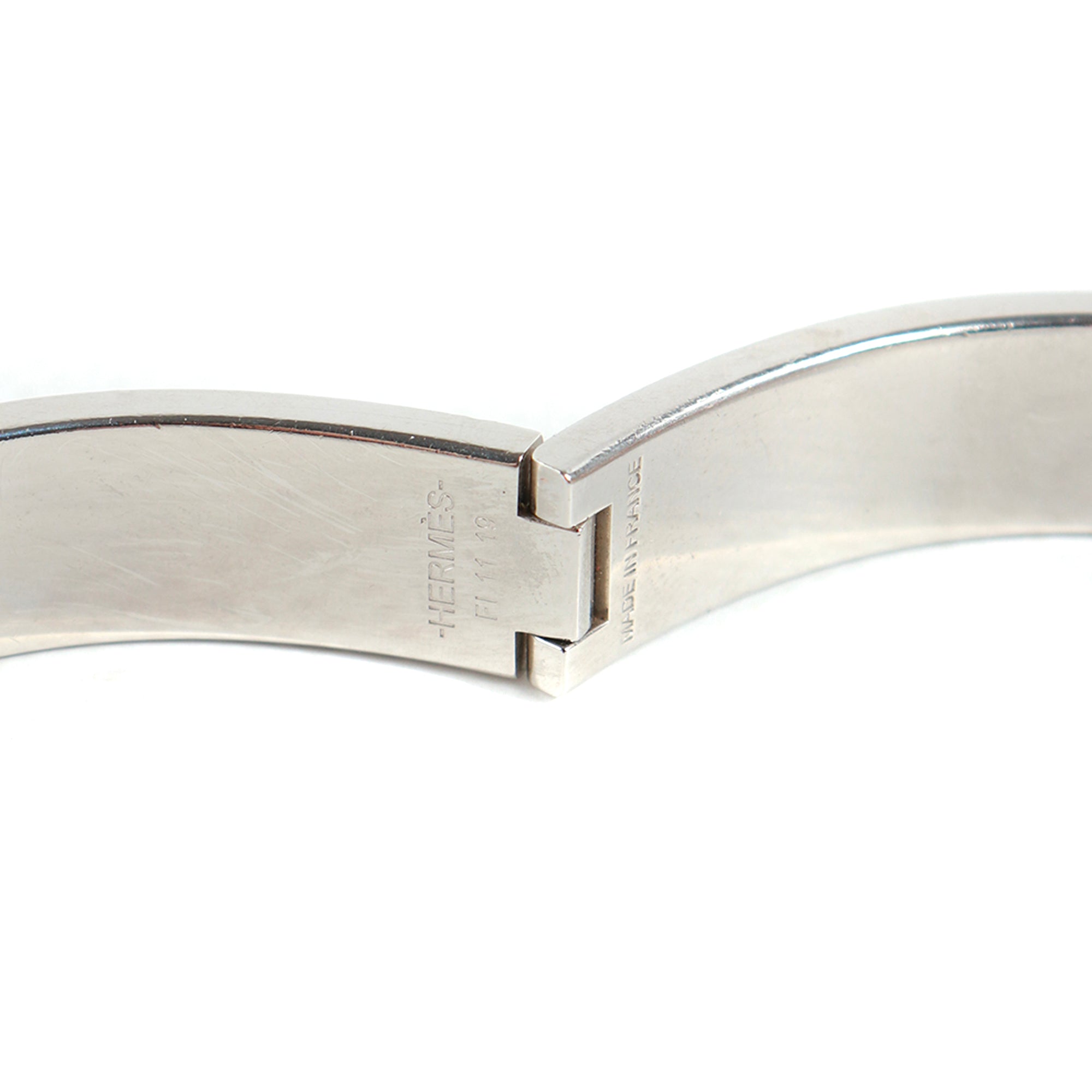 HERMÈS - Pink Clic H bracelet