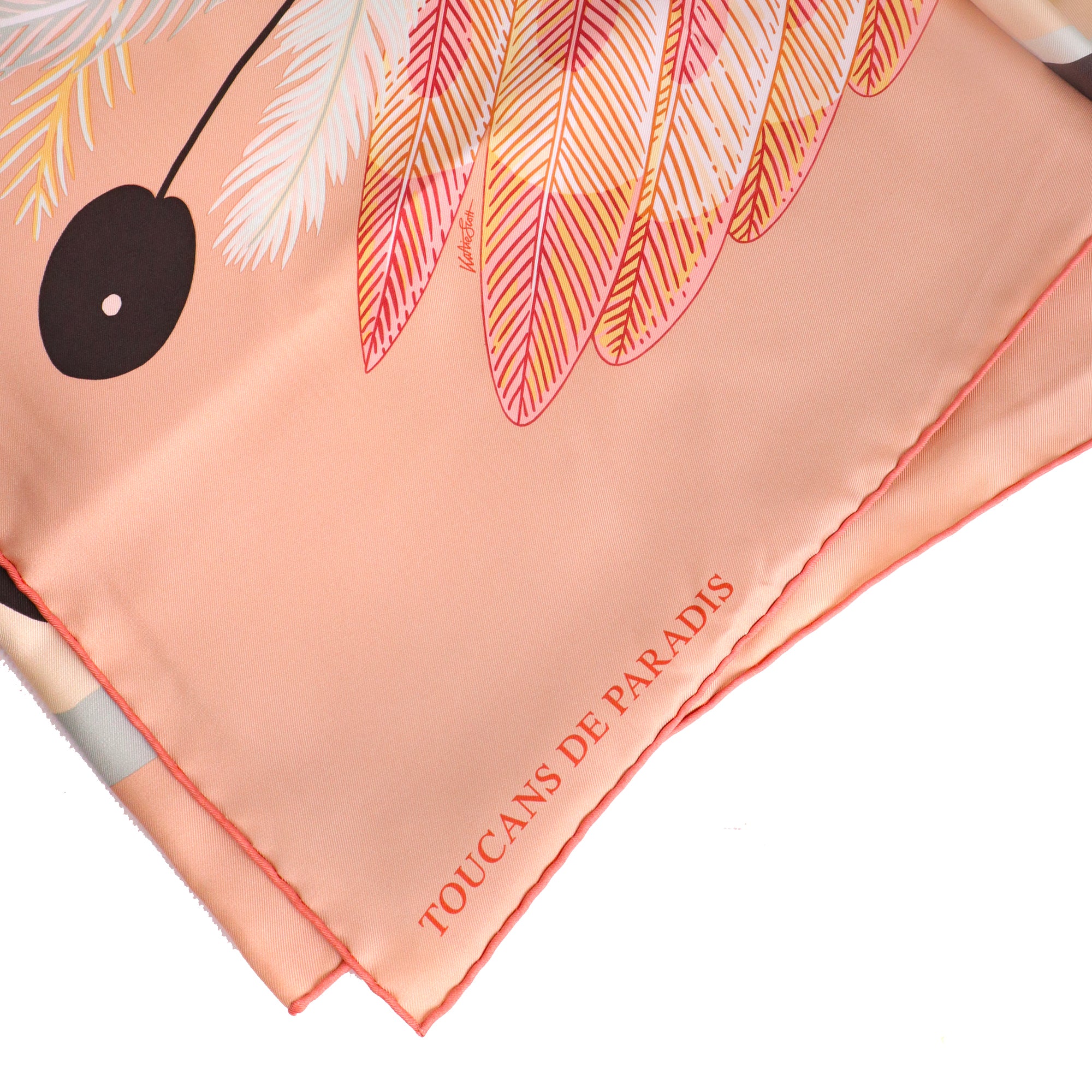 HERMÈS - Carré 140 Toucans de Paradis Hermès in silk