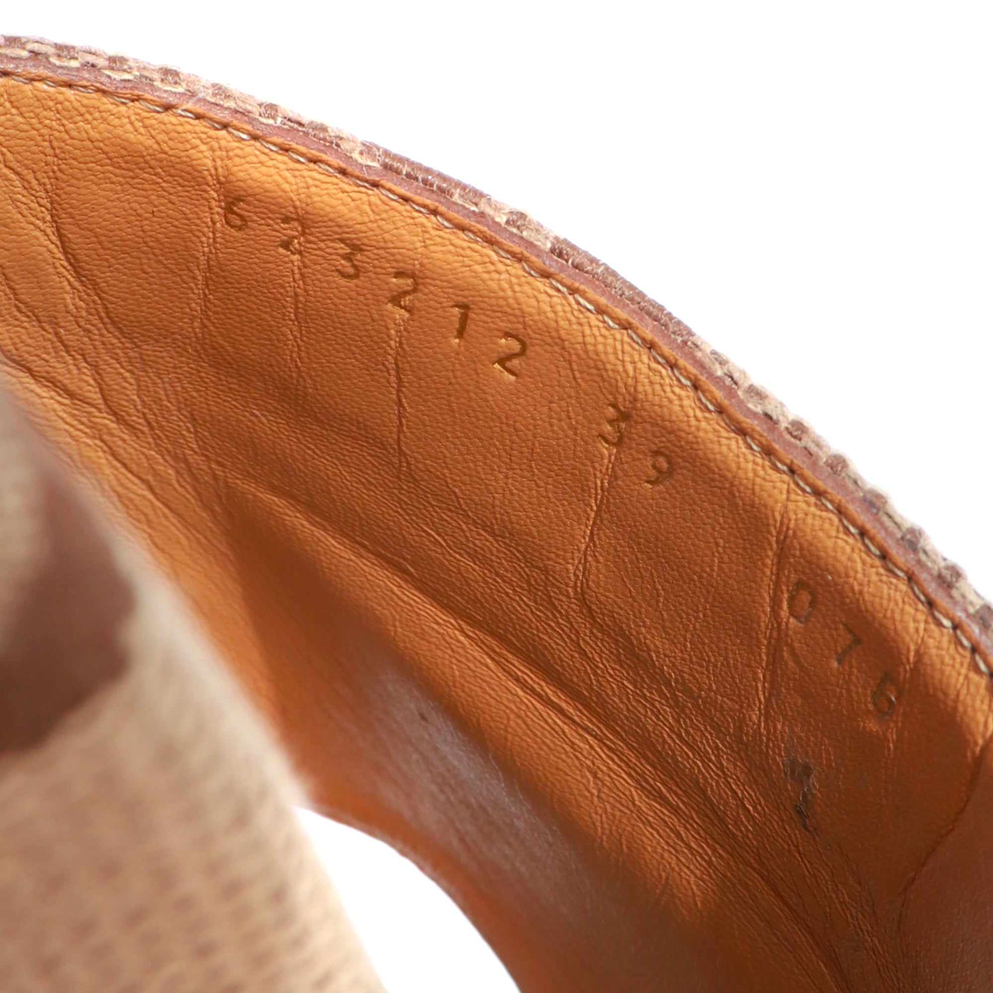 GUCCI - GG canvas platform mules (T39)