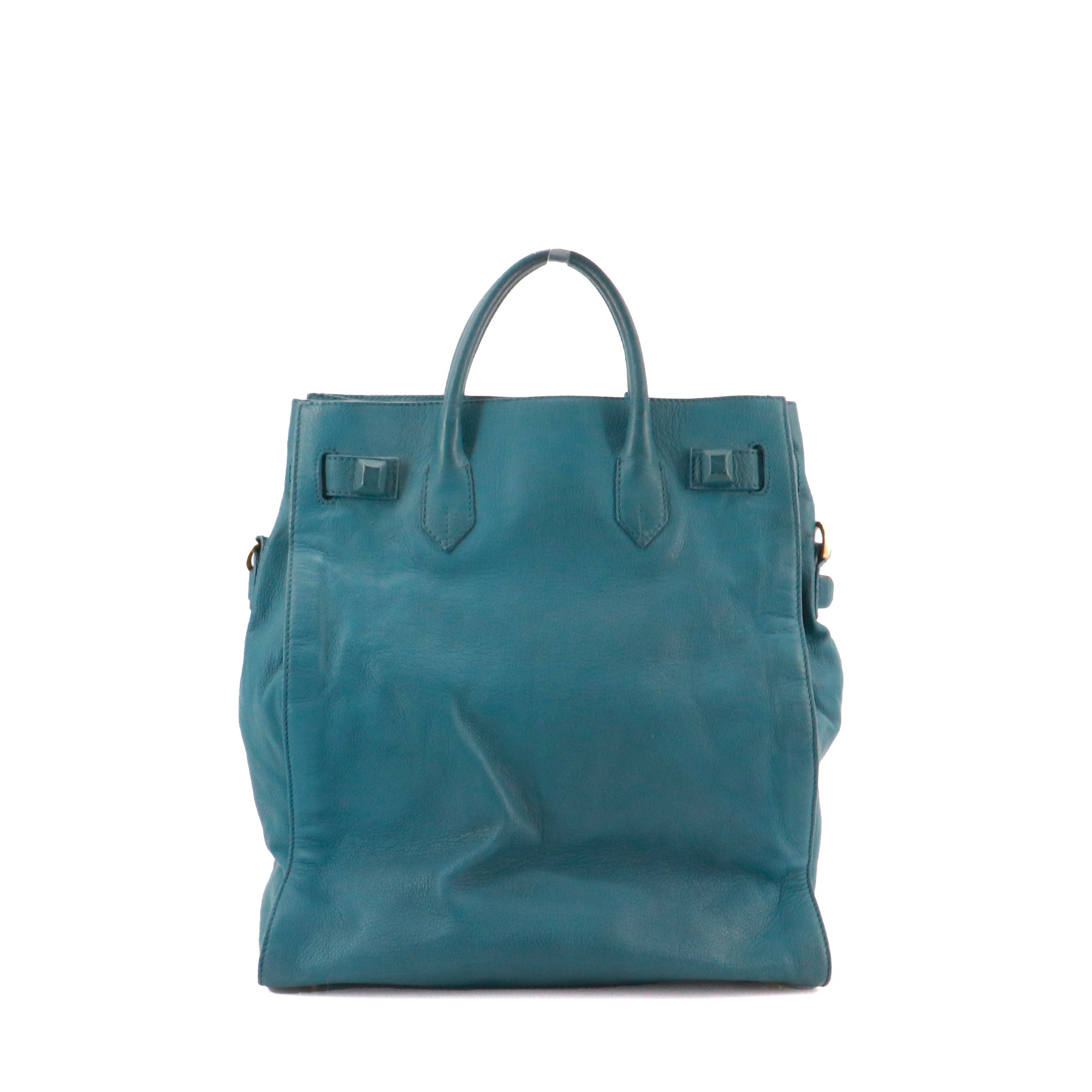 BALENCIAGA - City leather tote bag