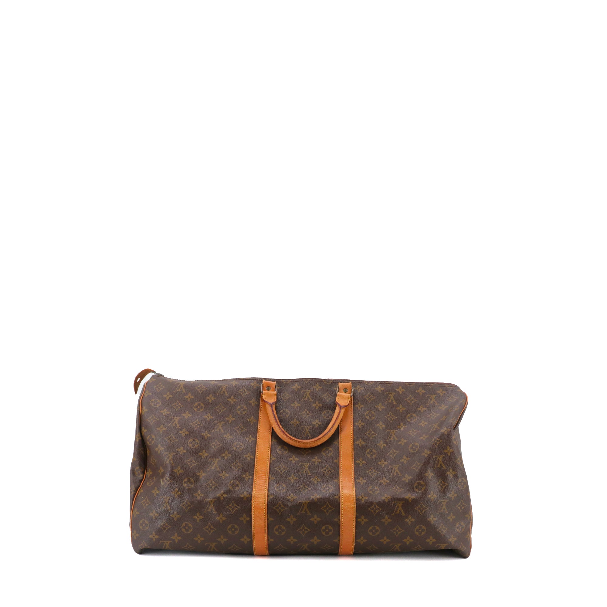 LOUIS VUITTON - Louis Vuitton Keepall 60 travel bag in vintage monogrammed canvas