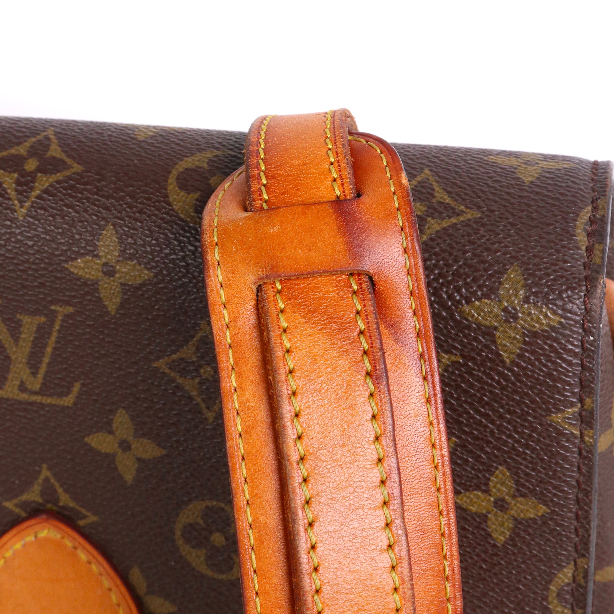 LOUIS VUITTON - Sac à bandoulière Saint Cloud Louis Vuitton en toile monogrammée vintage