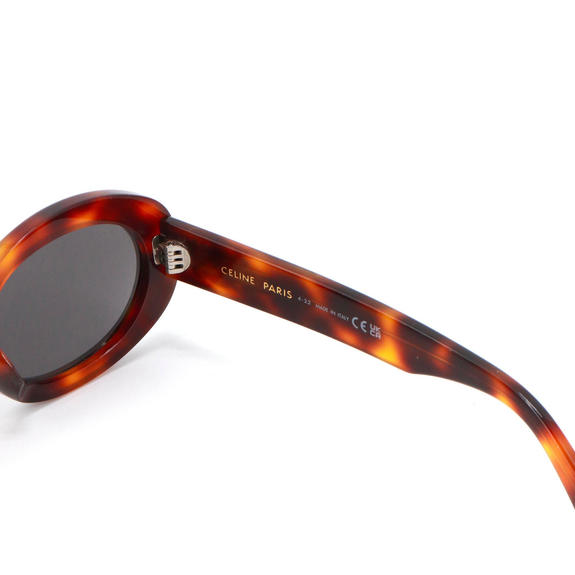 CELINE - Lunettes de soleil Triomphe 4-2.2 Céline en écaille marron