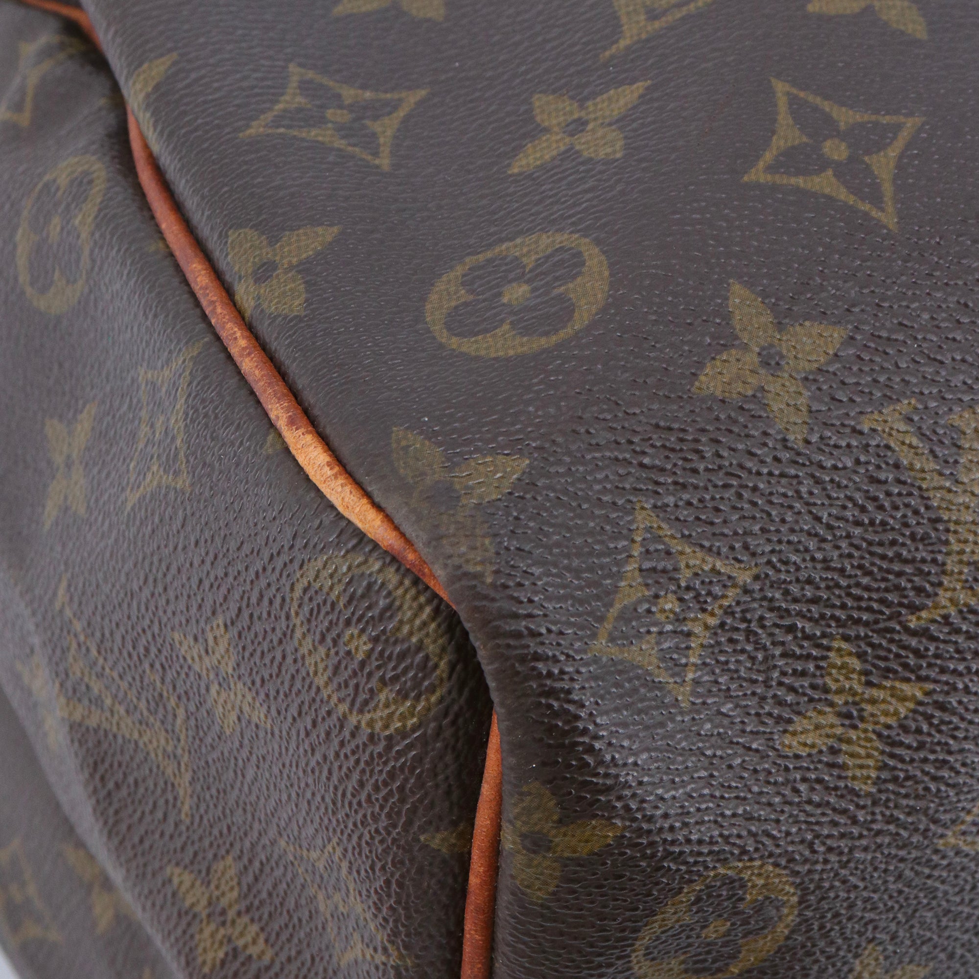 LOUIS VUITTON - Sac à main Speedy 30 Louis Vuitton en toile monogrammée