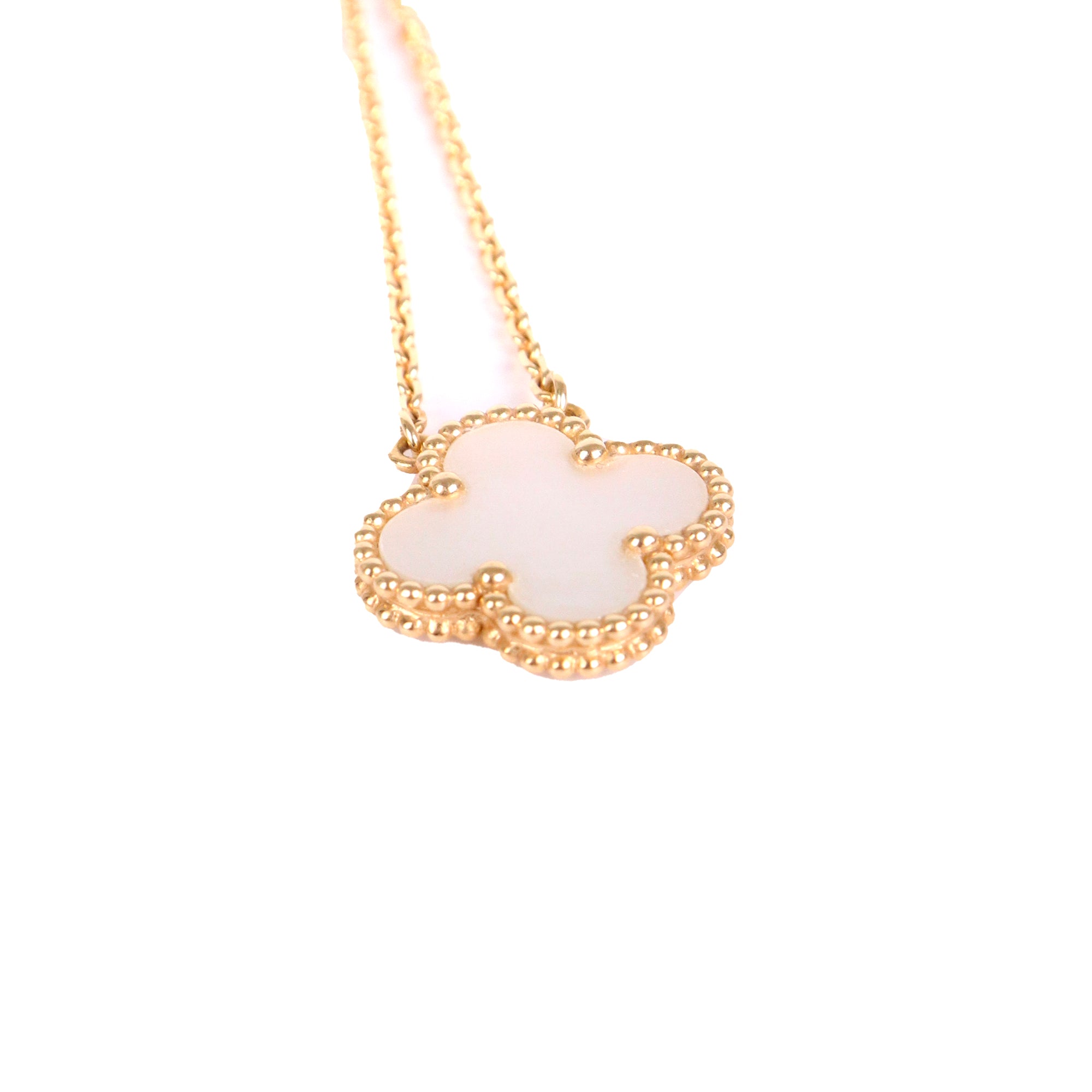 VAN CLEEF & ARPELS - Pendentif Vintage Alhambra Van Cleef & Arpels en or jaune