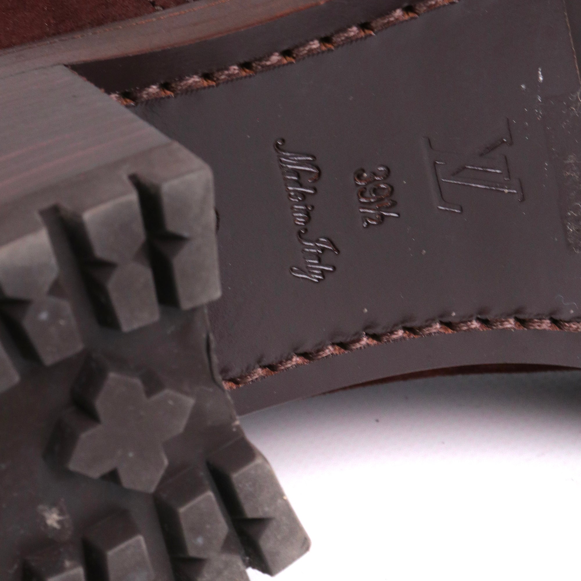 LOUIS VUITTON - Louis Vuitton rubber rain boots (T39)