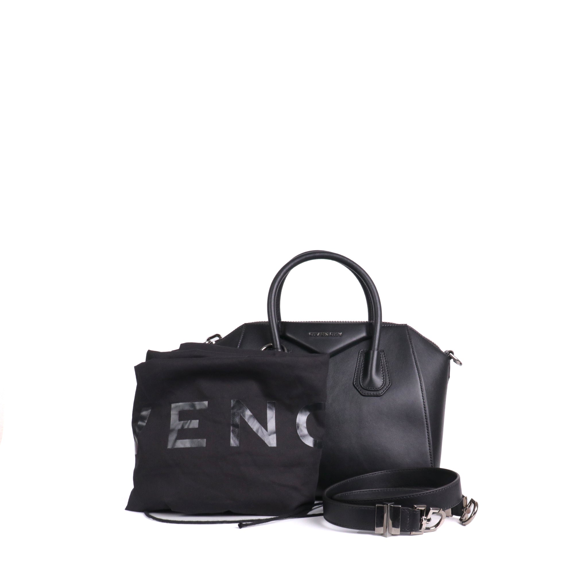 GIVENCHY - Crocodile-embossed leather shoulder bag