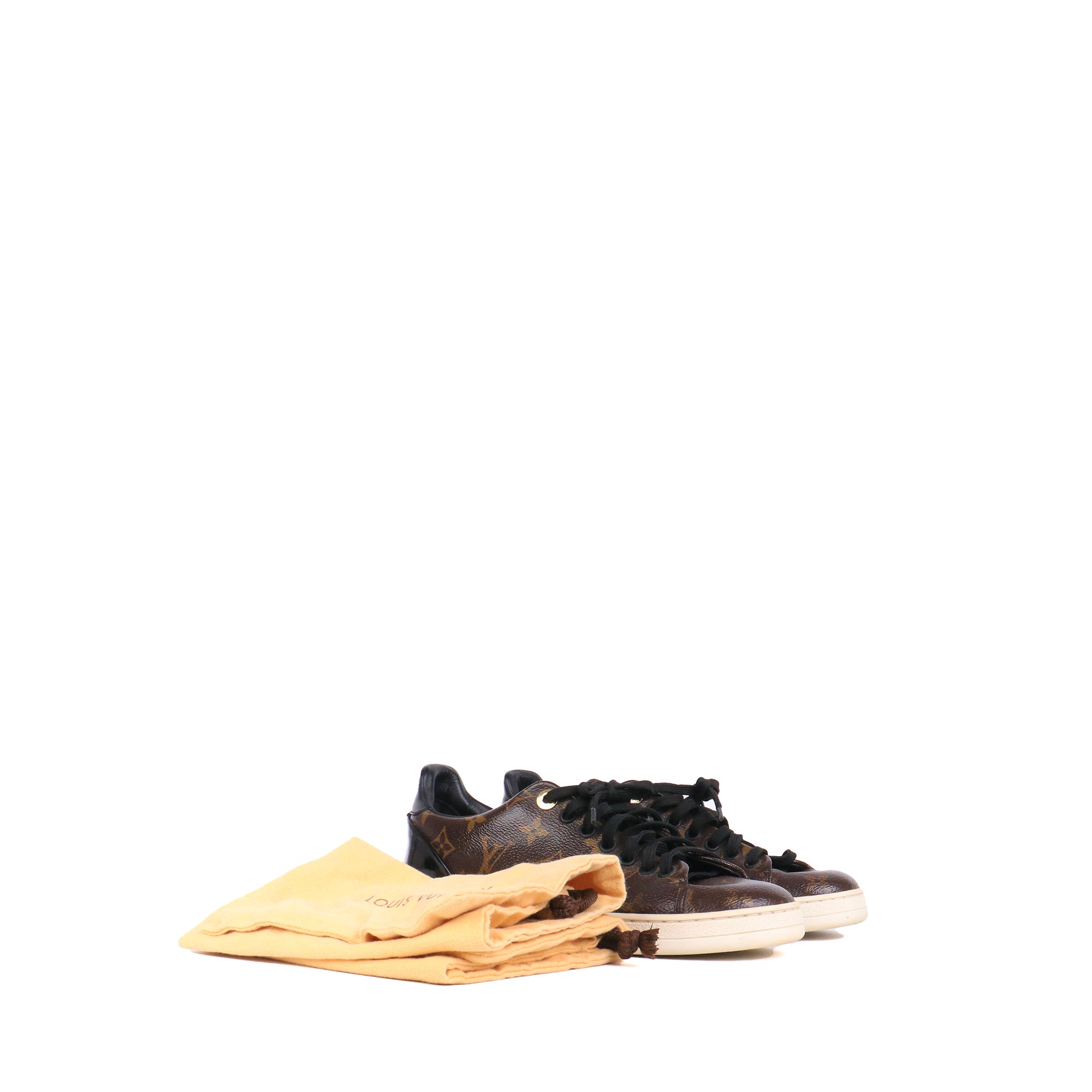 LOUIS VUITTON - Sneakers Frontrow Louis Vuitton en toile monogrammée (T37.5)
