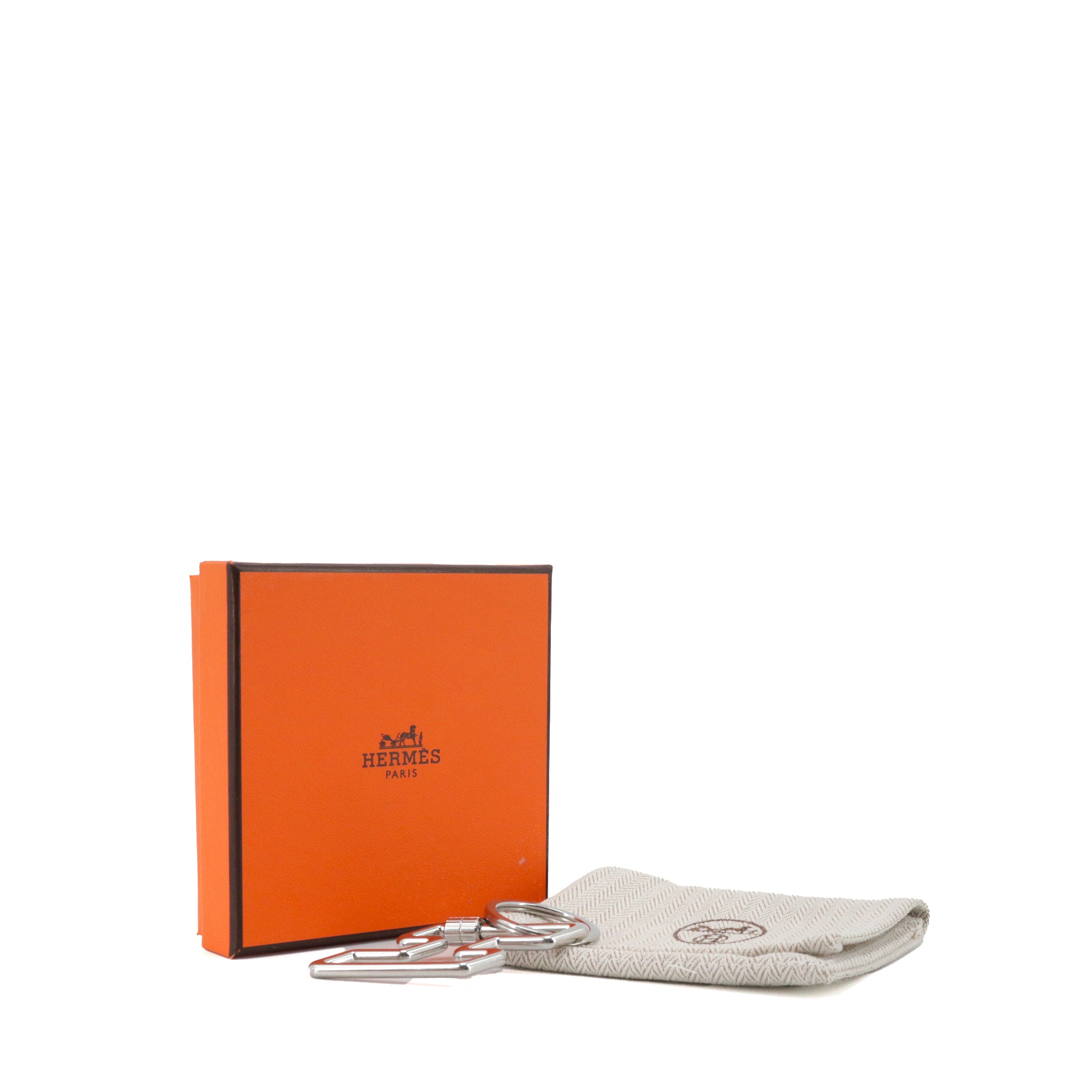HERMÈS - Porte clés H Too Speed Hermès en métal