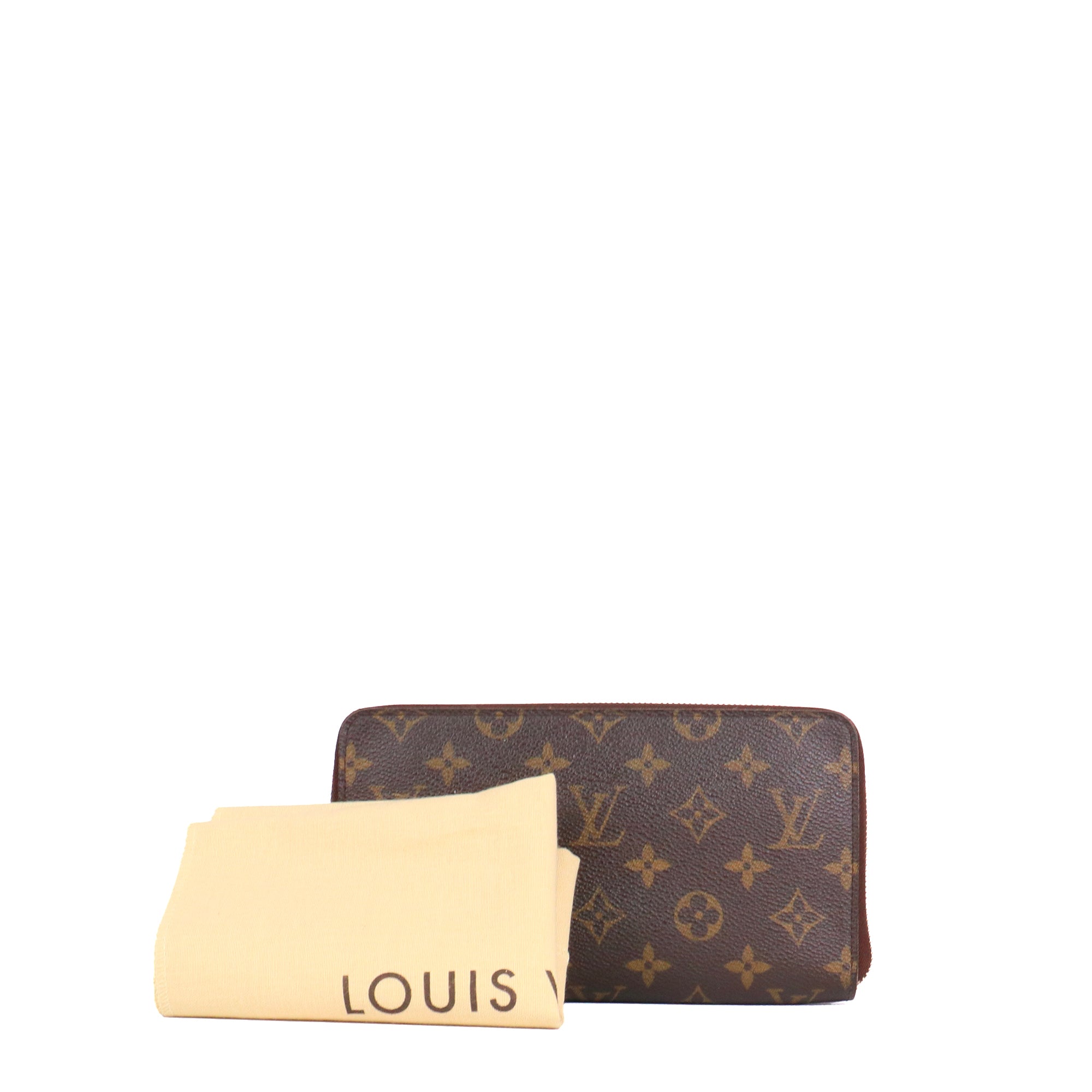 LOUIS VUITTON - Portefeuille Zippy Organizer Louis Vuitton en toile monogrammée