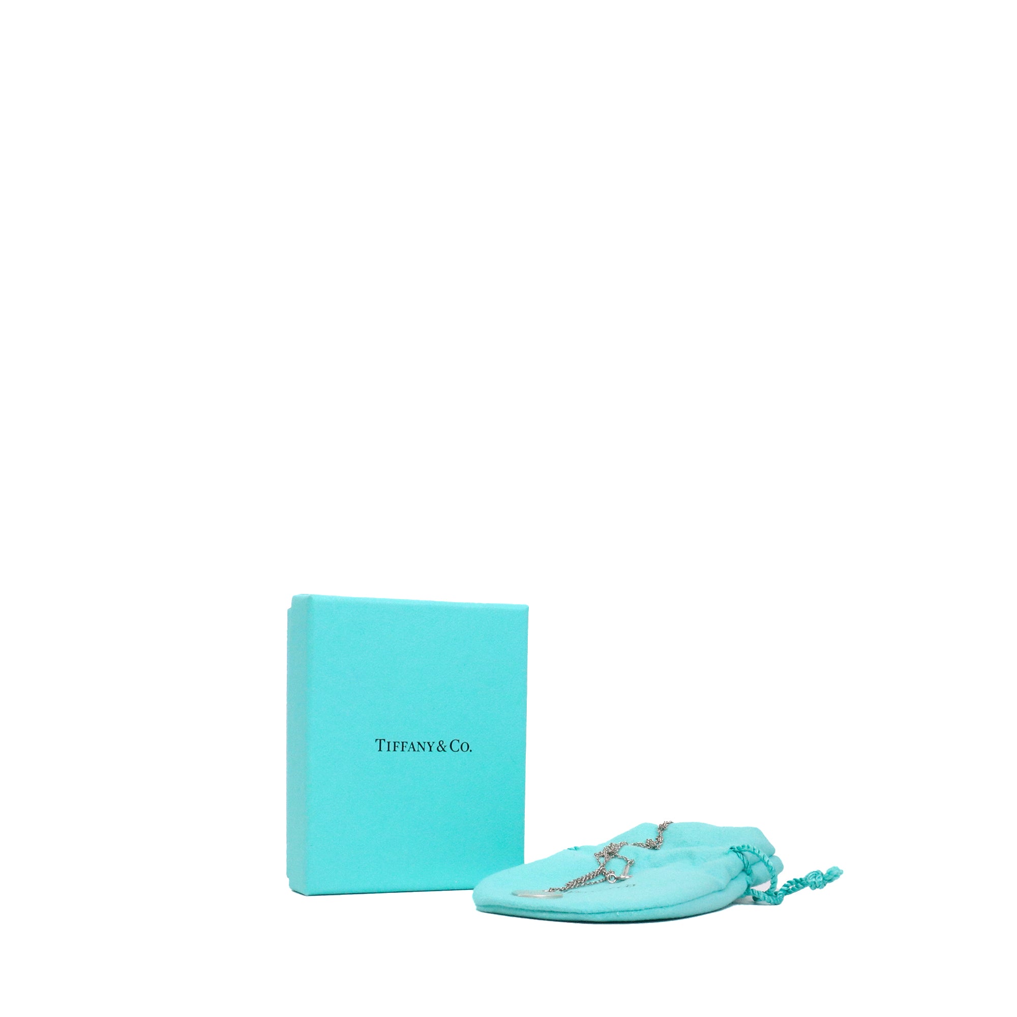 TIFFANY & CO - Collier Coeur Tiffany & Co en argent
