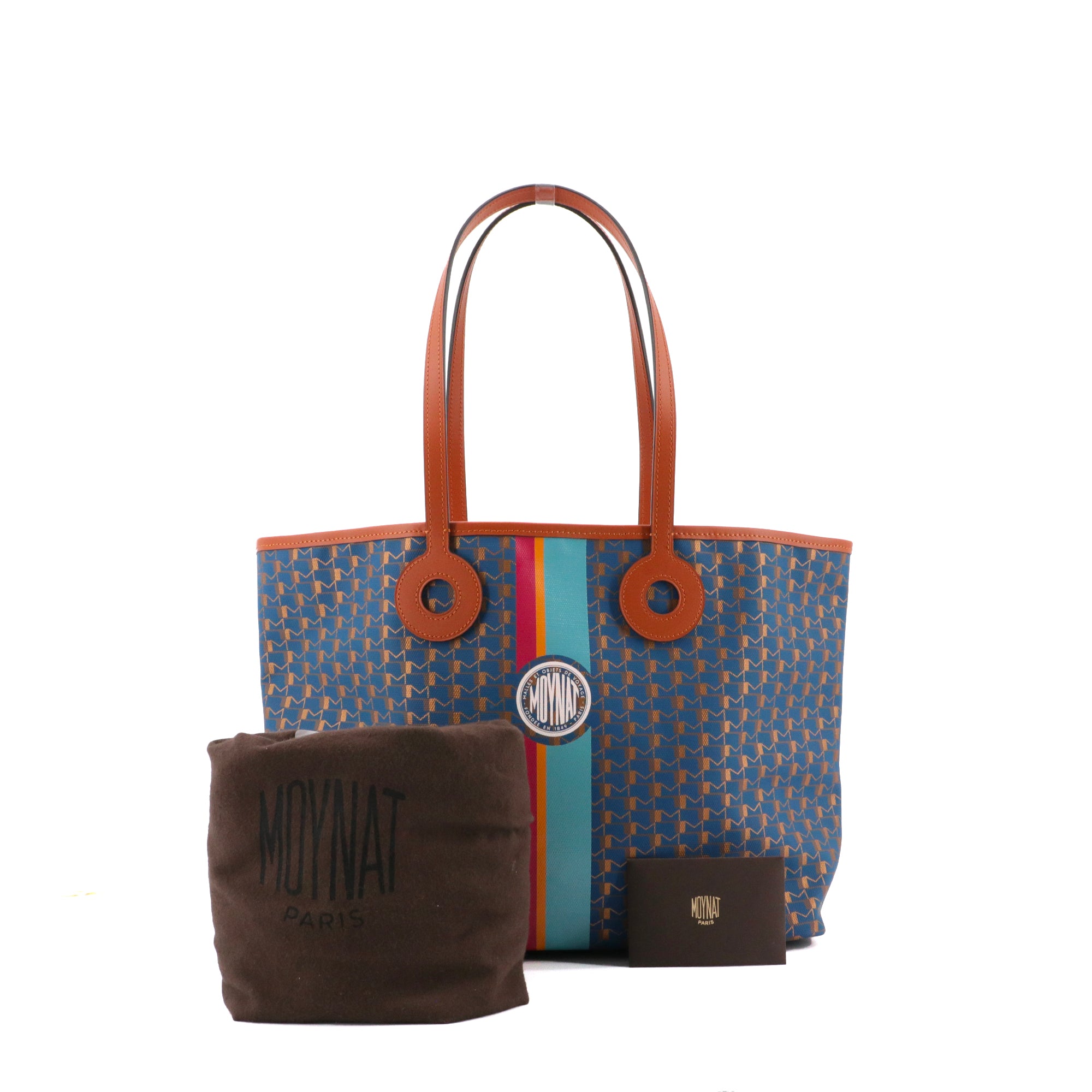 MOYNAT - Sac cabas Oh! Moynat en toile monogrammée