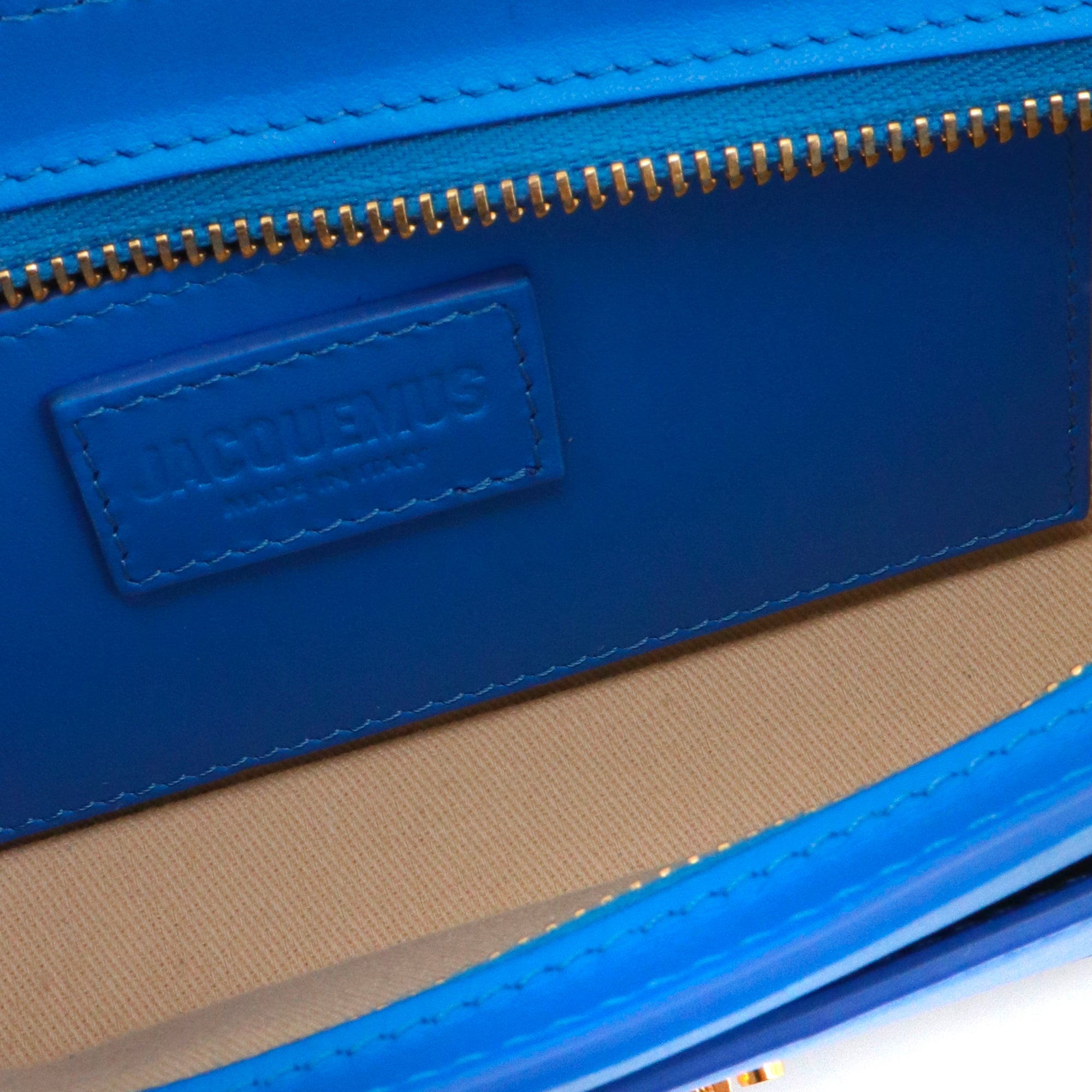 JACQUEMUS - Ciuciu Jacquemus shoulder bag in blue leather