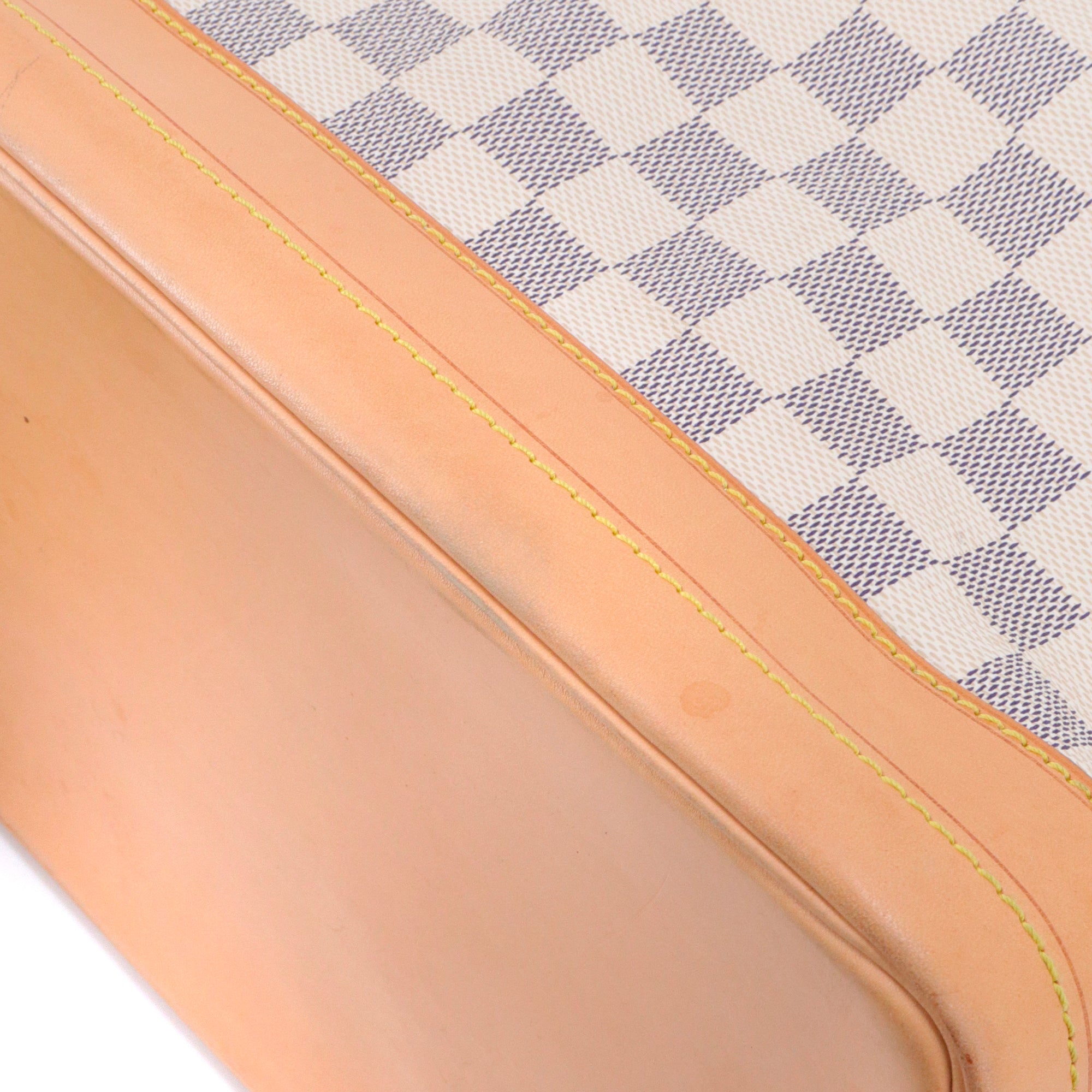 LOUIS VUITTON - Louis Vuitton Noé shoulder bag in azure checkerboard canvas