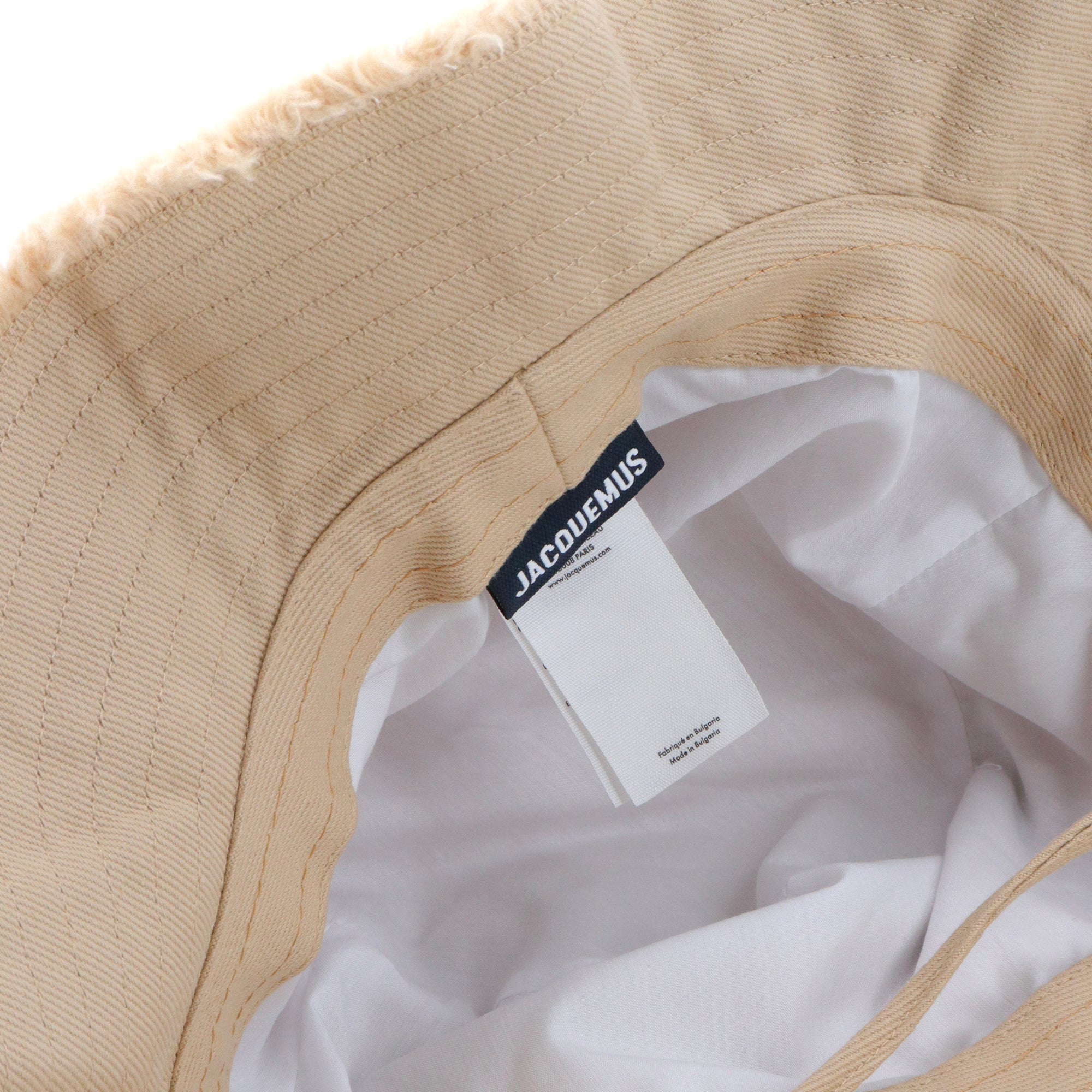 JACQUEMUS - Bob Artichaut Jacquemus en coton beige (T60)