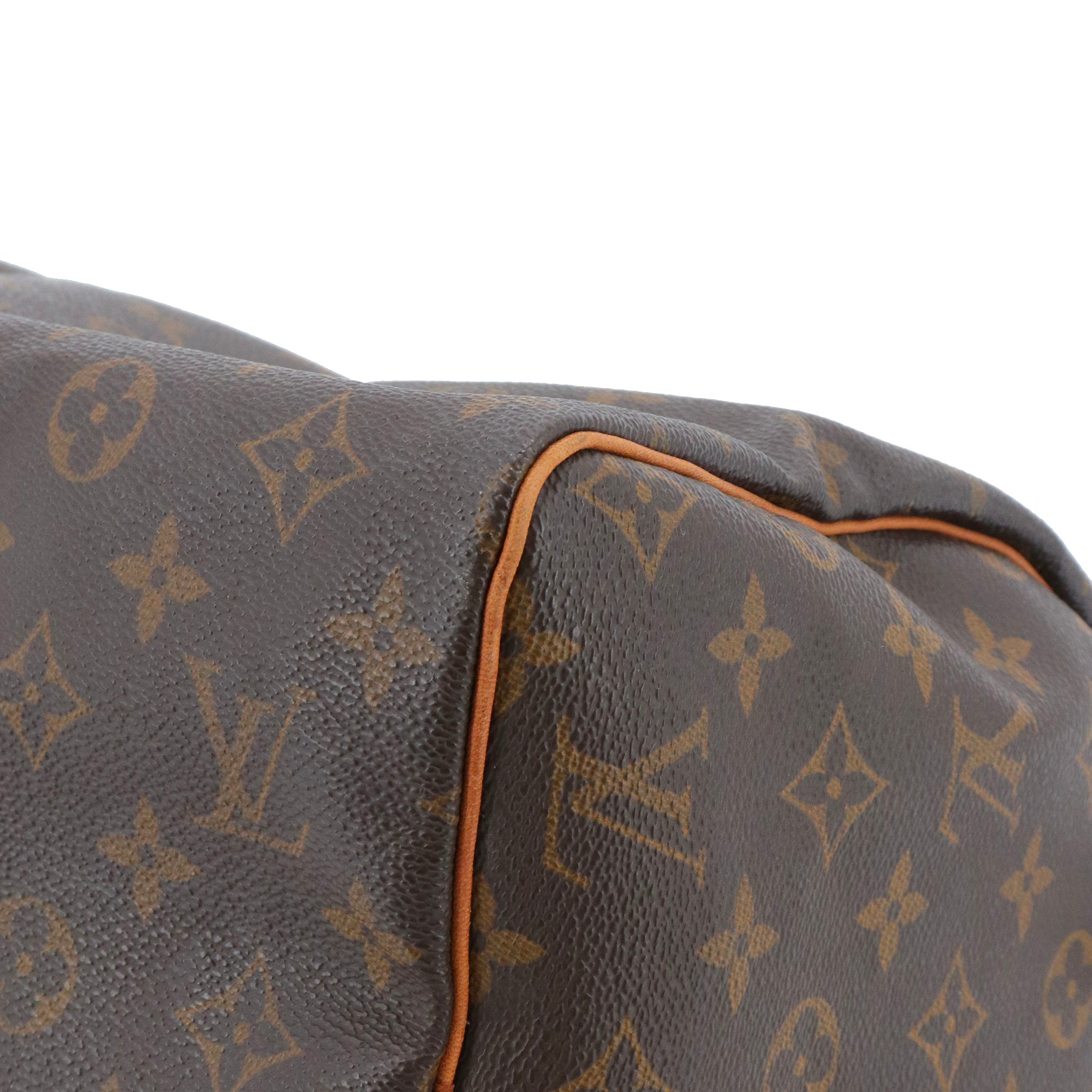 LOUIS VUITTON - Sac à main Speedy 30 Louis Vuitton en toile monogrammée vintage