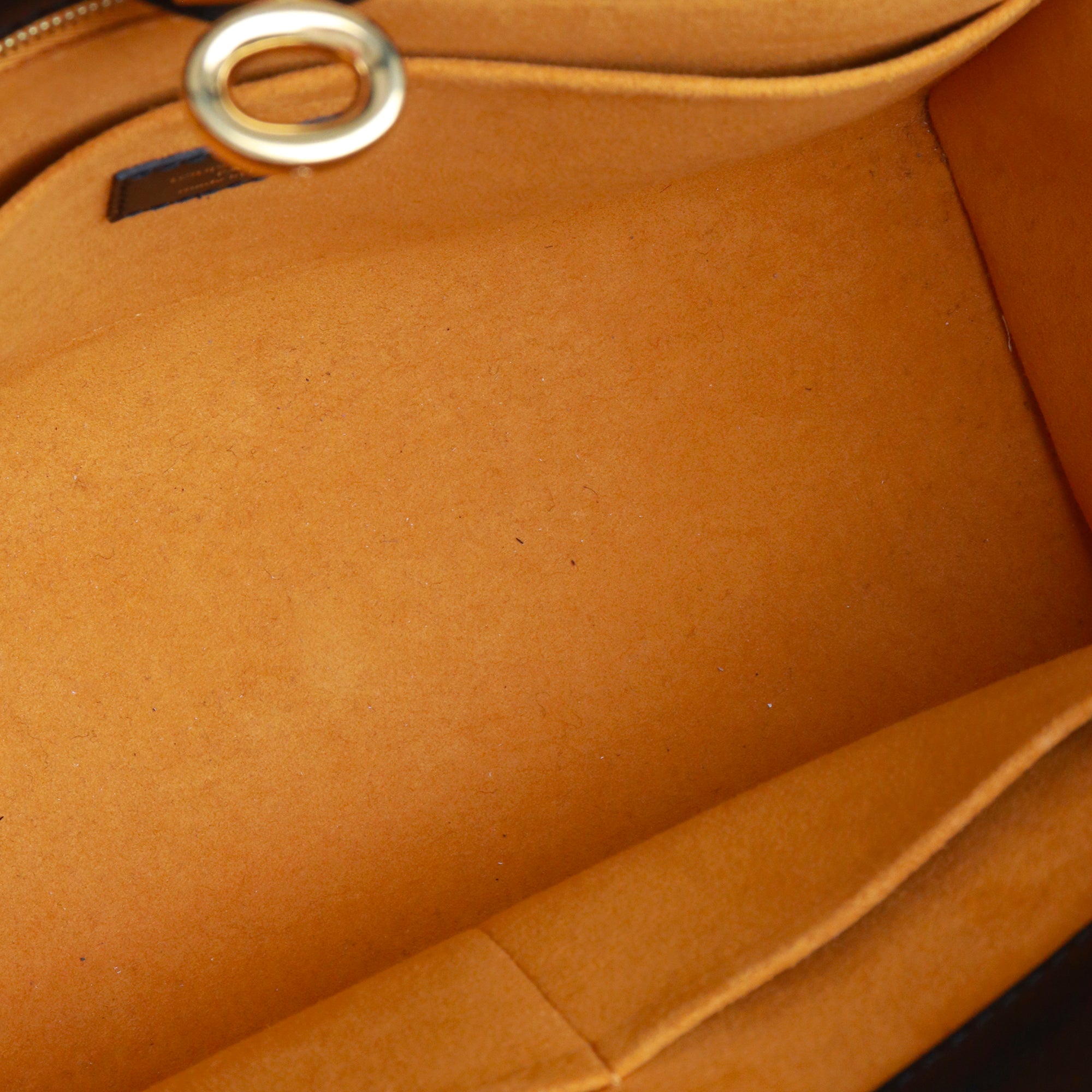LOUIS VUITTON - Cabas My Side handbag in black grained leather