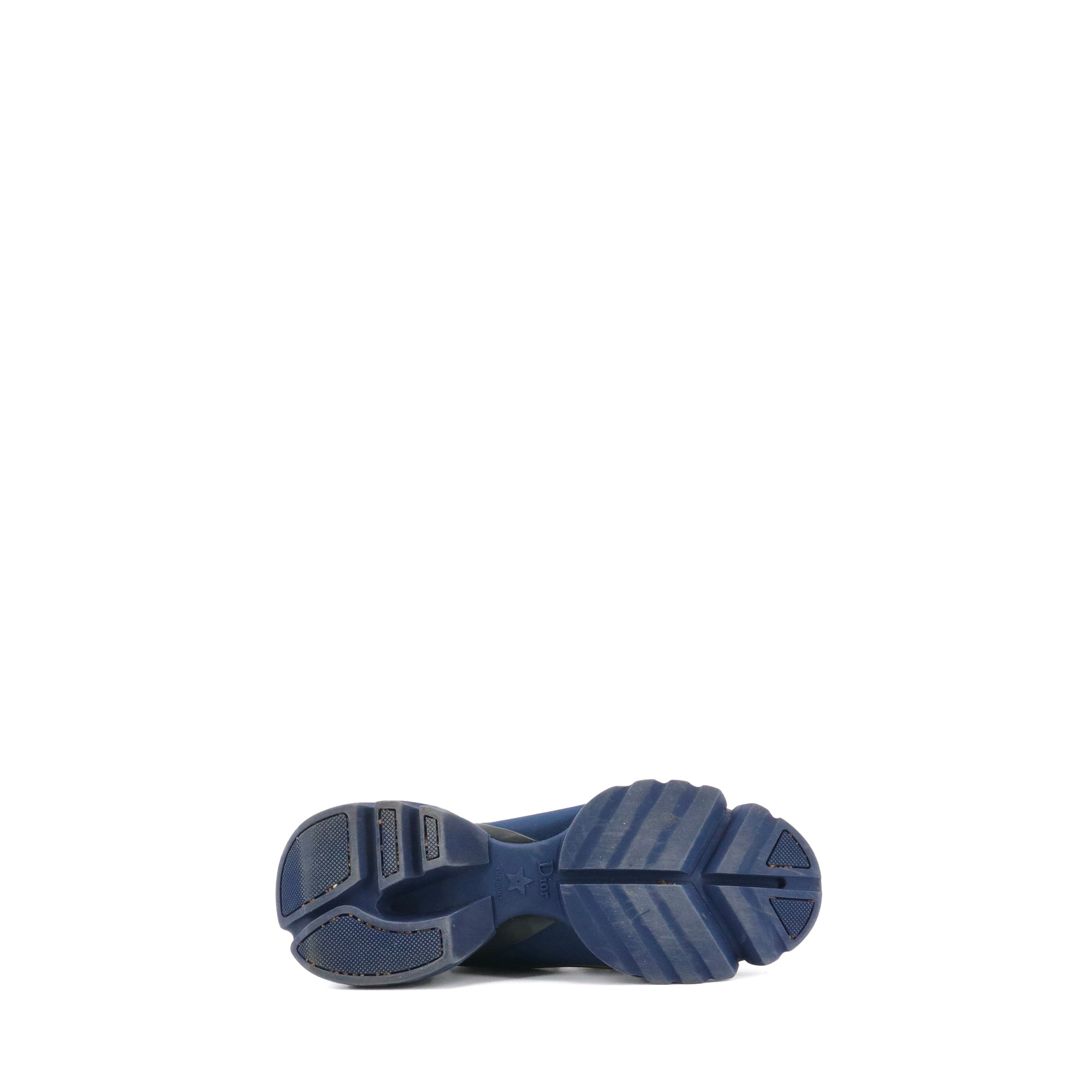 DIOR - Sneakers D-Connect Dior en toile bleu marine  (T37)