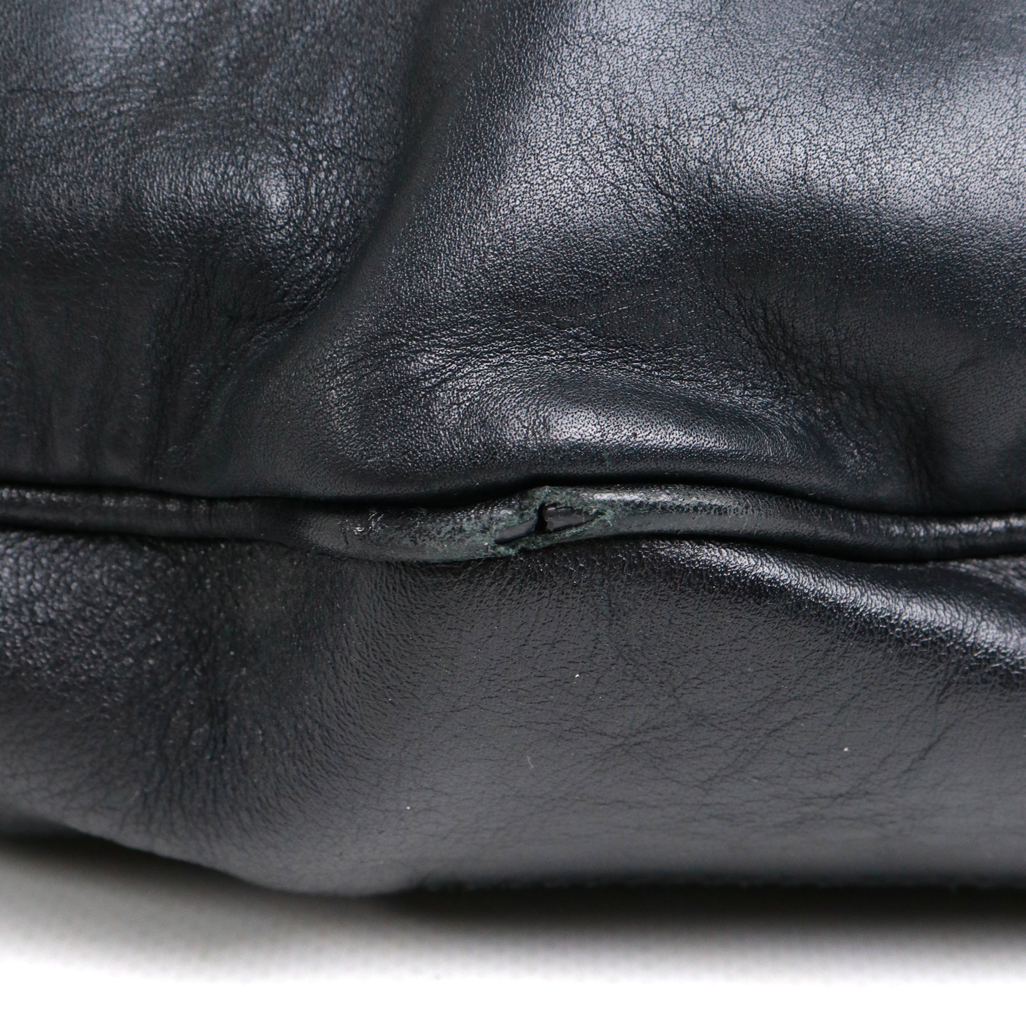 GUCCI - Gucci Bamboo tote bag in black canvas and leather