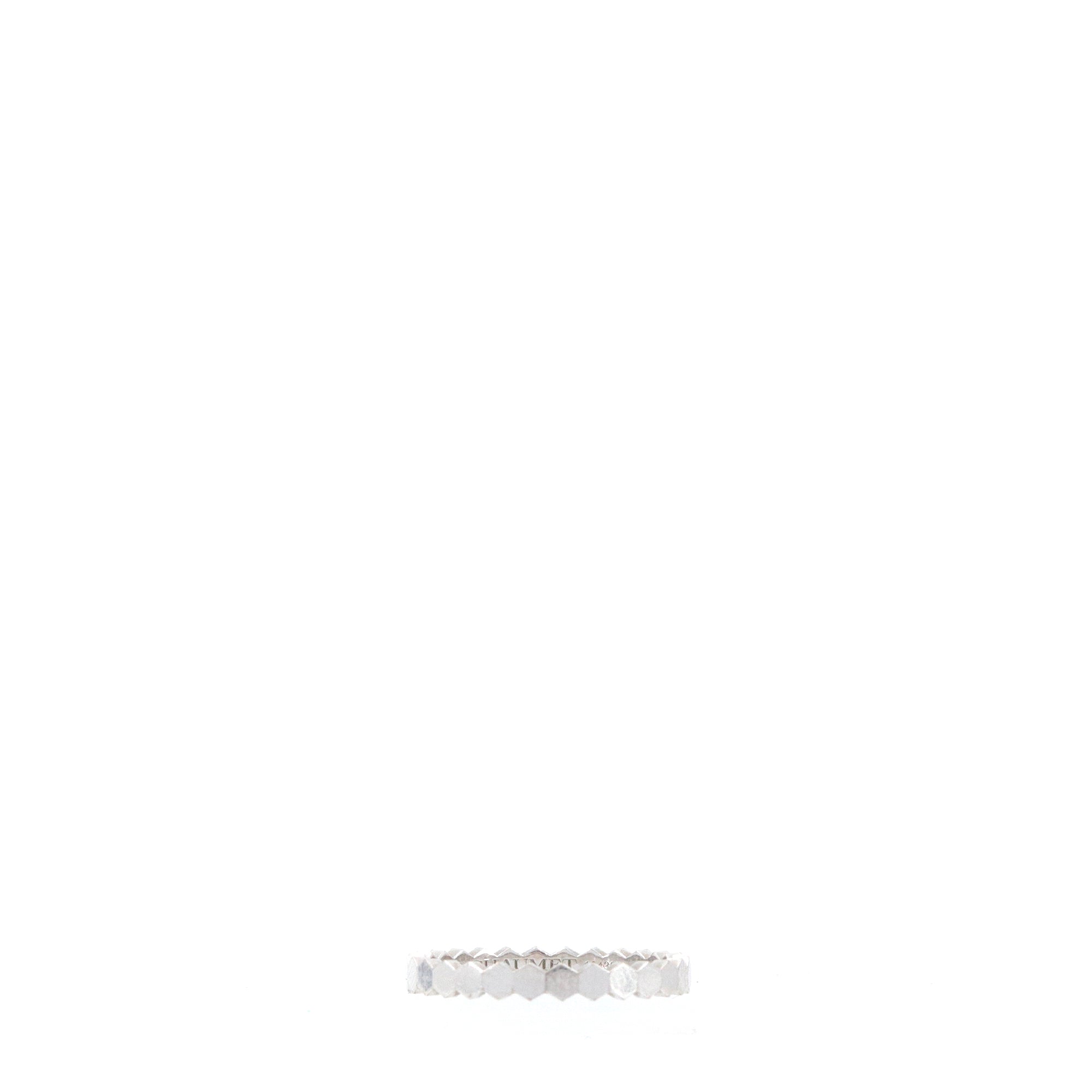 CHAUMET - Chaumet Bee ring in white gold (T53)