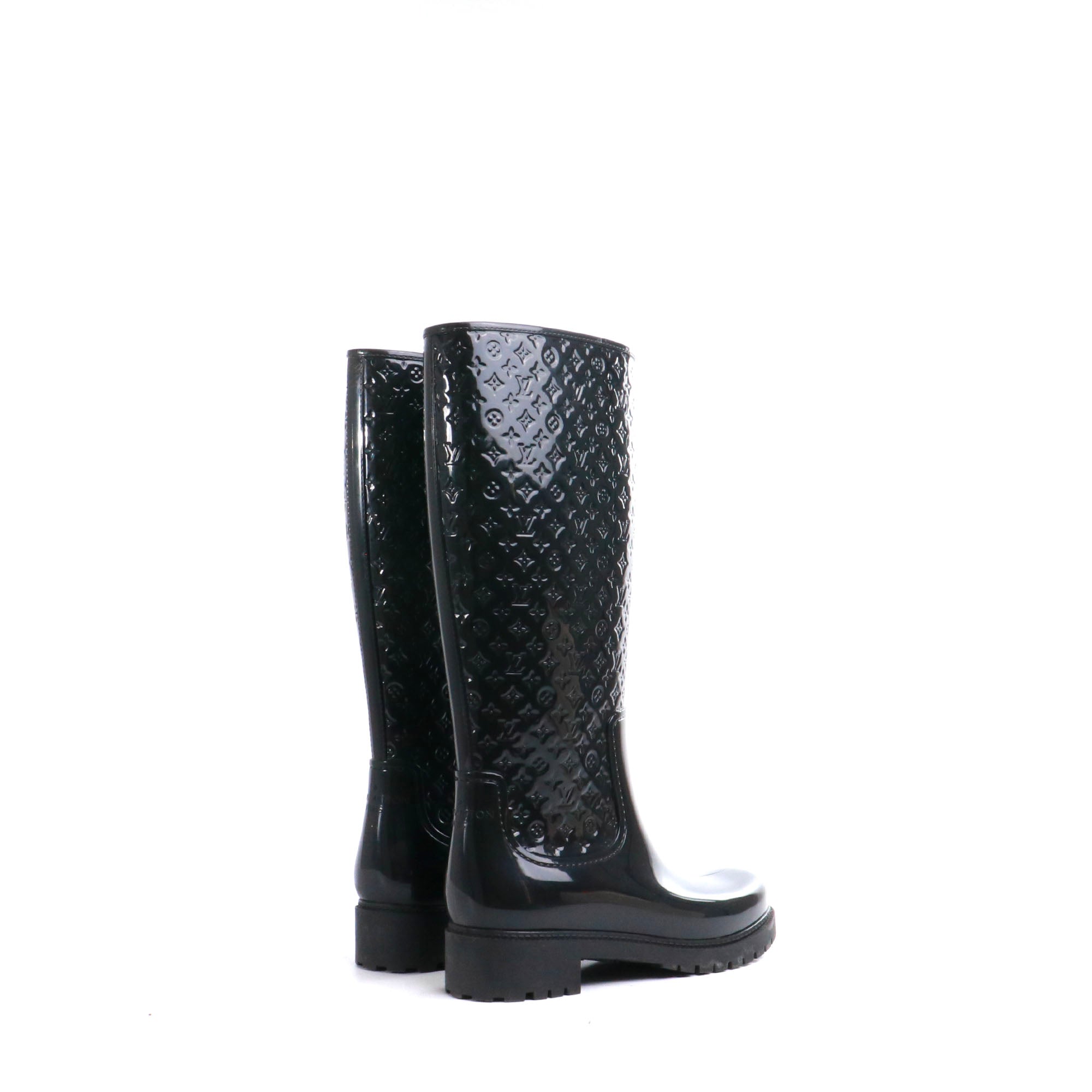 LOUIS VUITTON - Louis Vuitton rubber rain boots (T39)