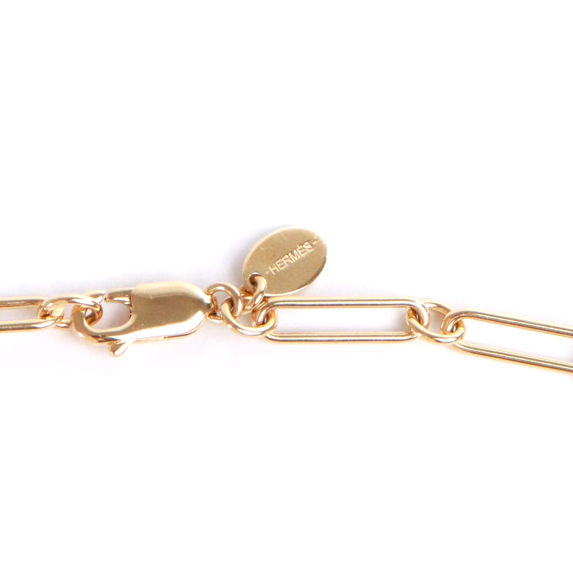 HERMÈS - Kelly Hermès Fusion Amulet pendant in horn
