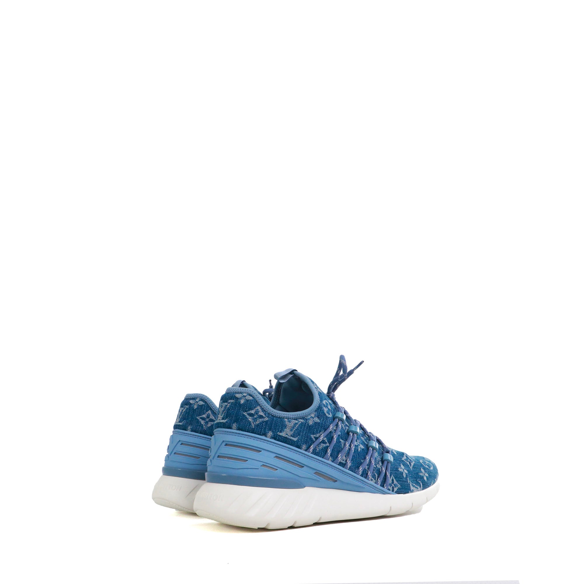 LOUIS VUITTON - Louis Vuitton Fastlane denim sneakers (T43)