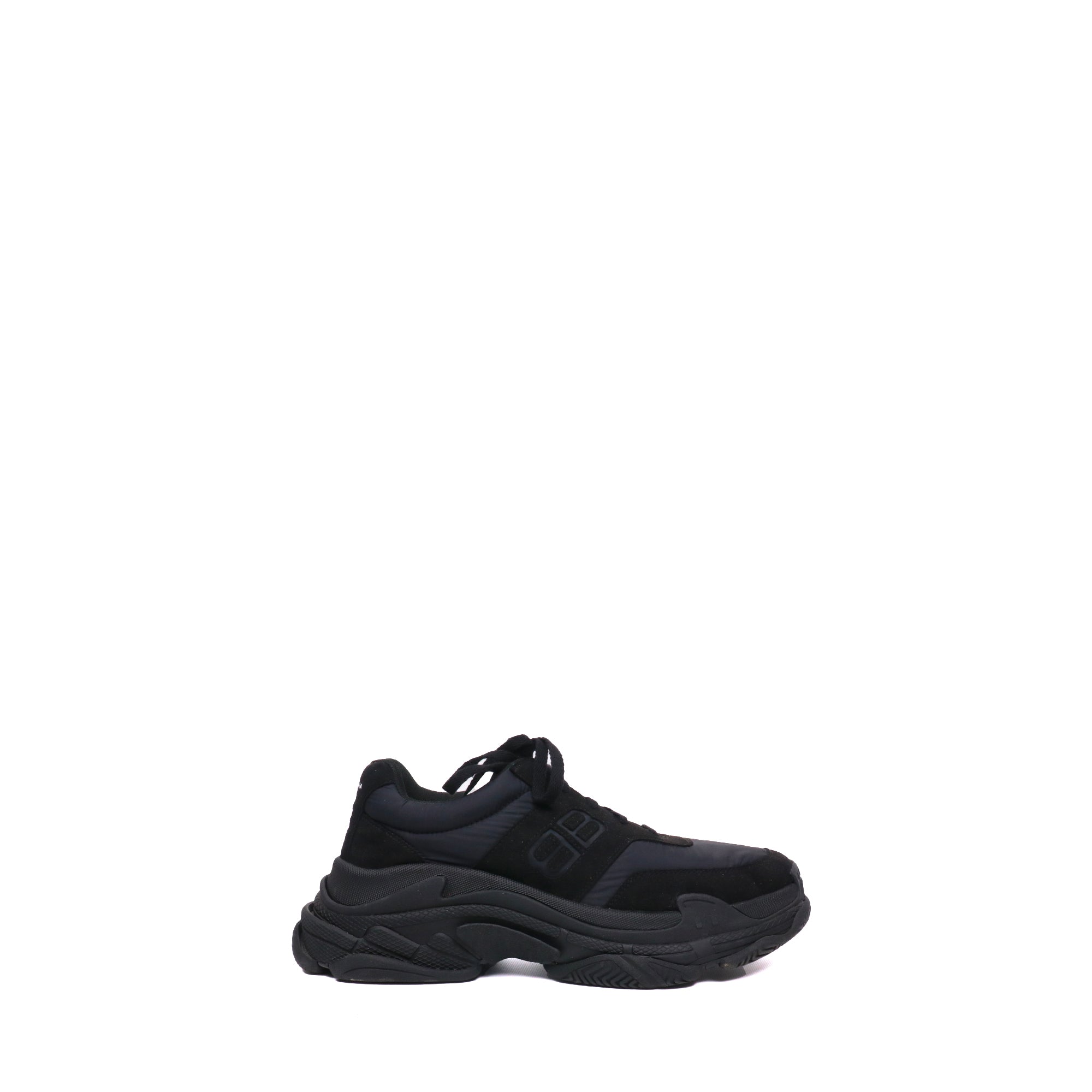 BALENCIAGA - White and pink Triple S sneakers (T37)
