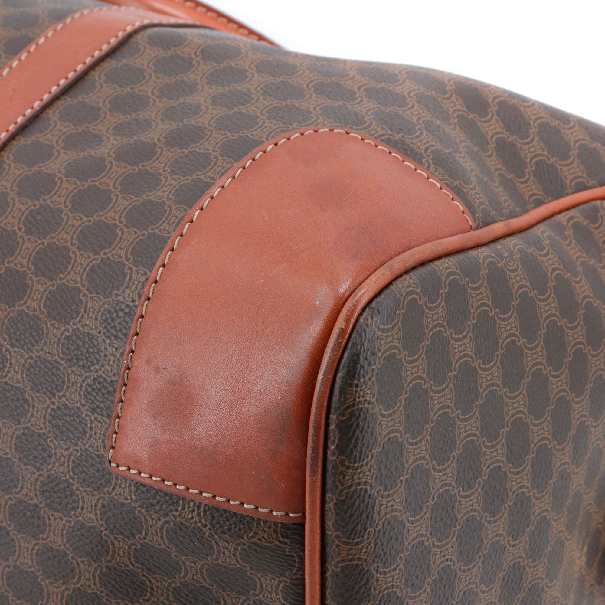 Celine - Sac de voyage Celine en toile monogrammée vintage