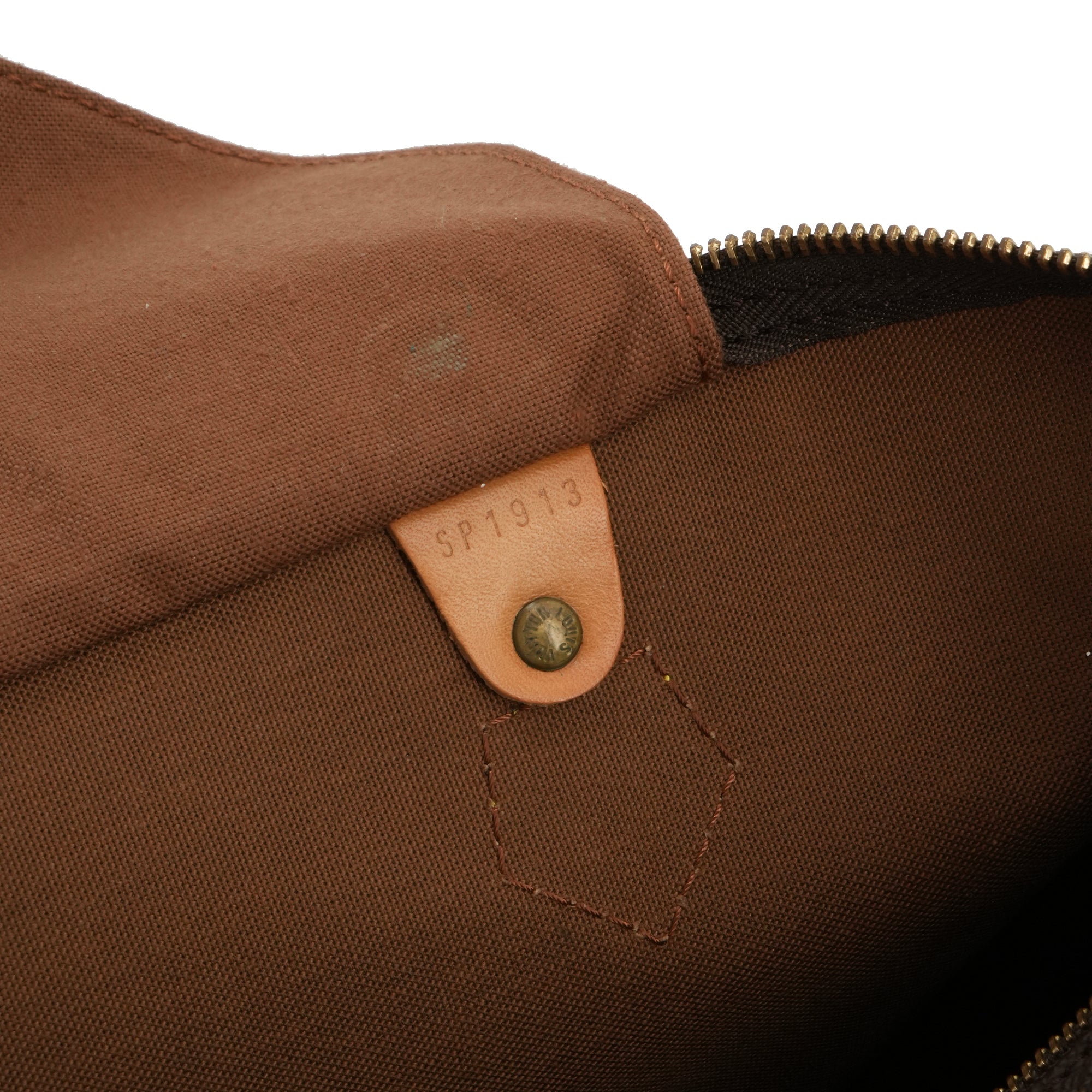 LOUIS VUITTON - Sac à main Speedy 40 Louis Vuitton en toile monogrammée vintage