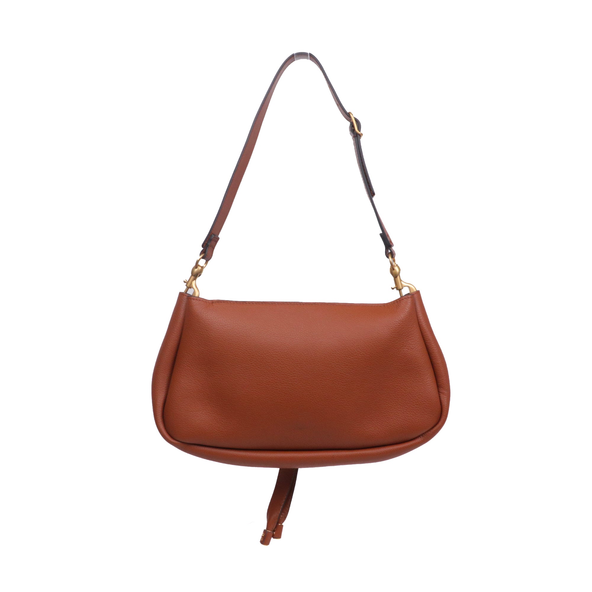 CHLOÉ - Darry shoulder bag in black grained leather