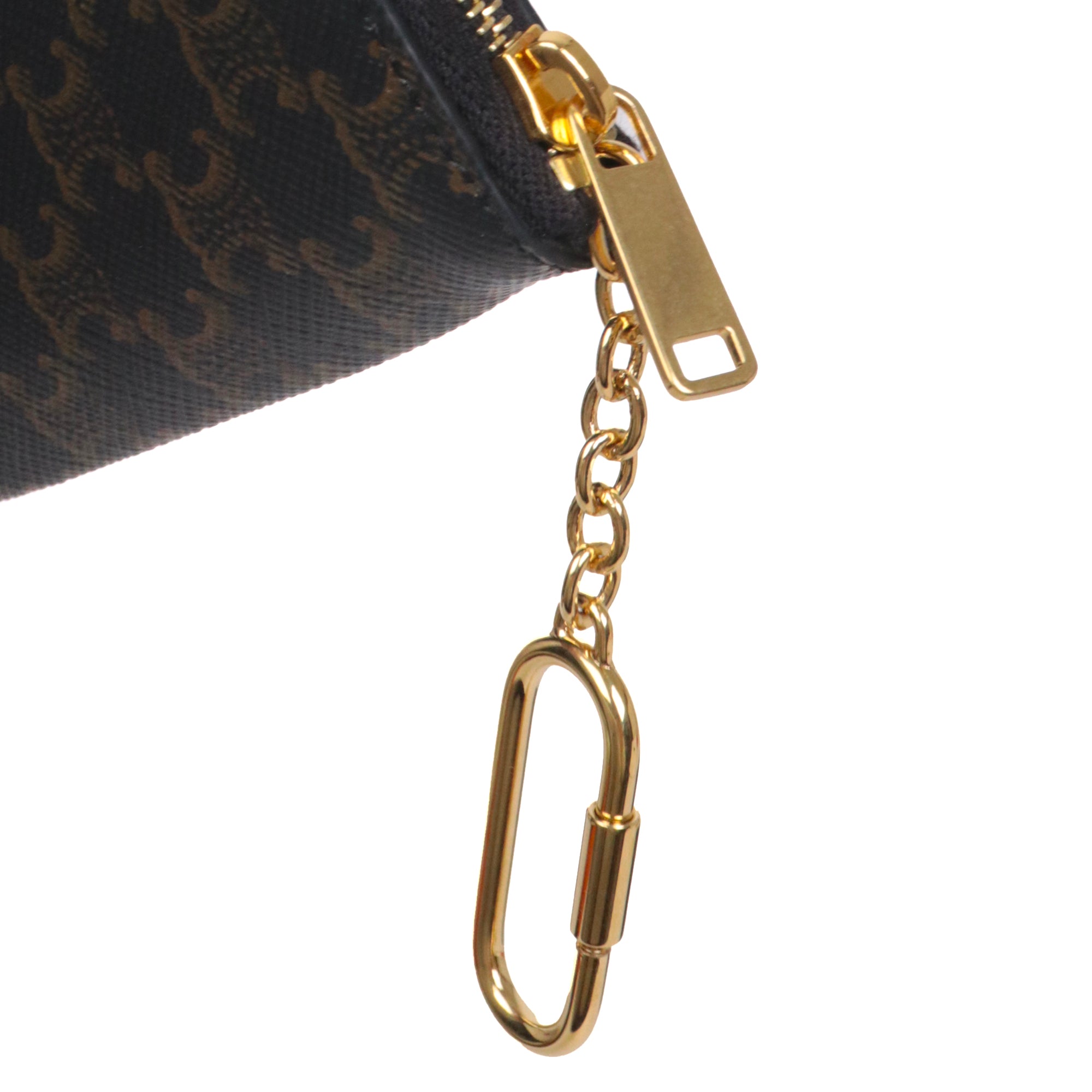 CELINE - Triomphe Compact Wallet in coated canvas