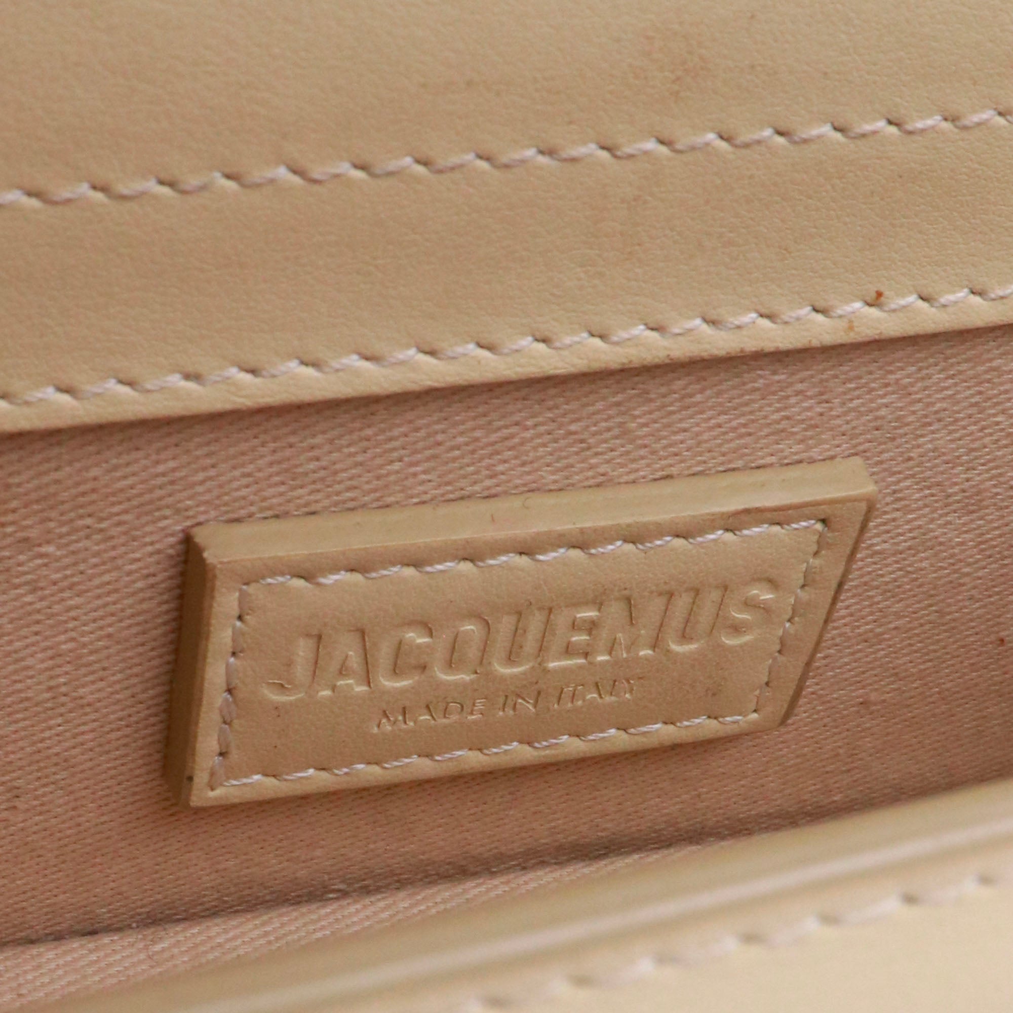 JACQUEMUS - Bambino shoulder bag in terracotta nubuck