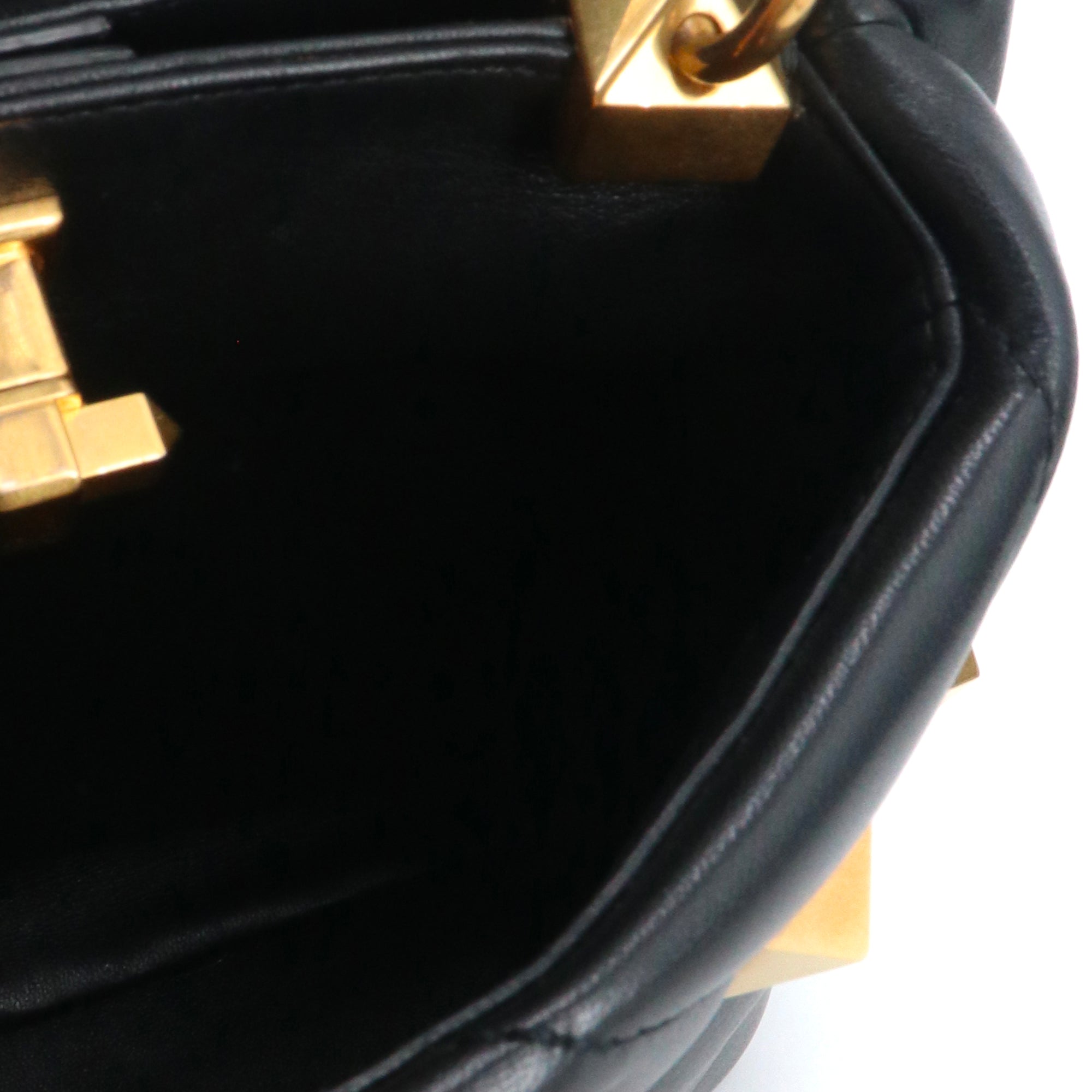 VALENTINO - Rockstud leather tote bag