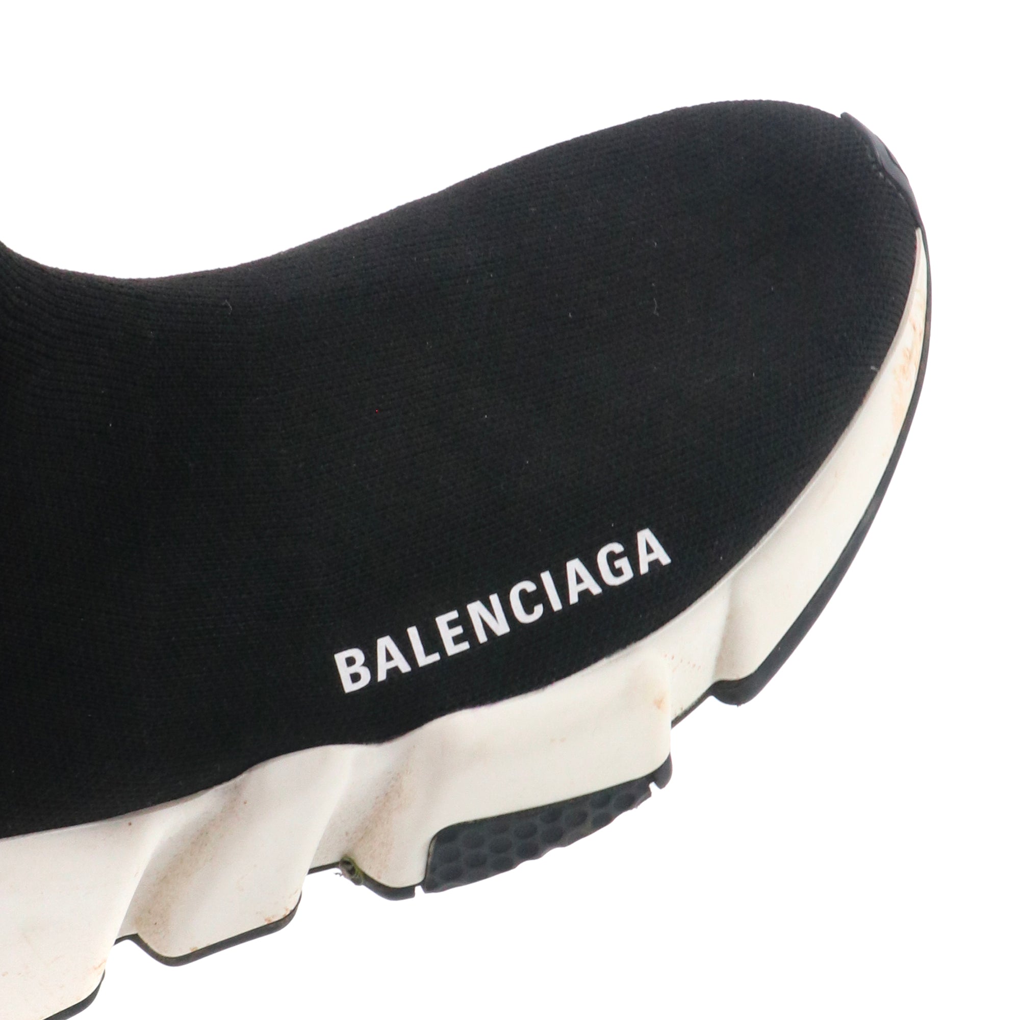 BALENCIAGA - Speed ​​Balenciaga sneakers with laces in gray canvas (T40)