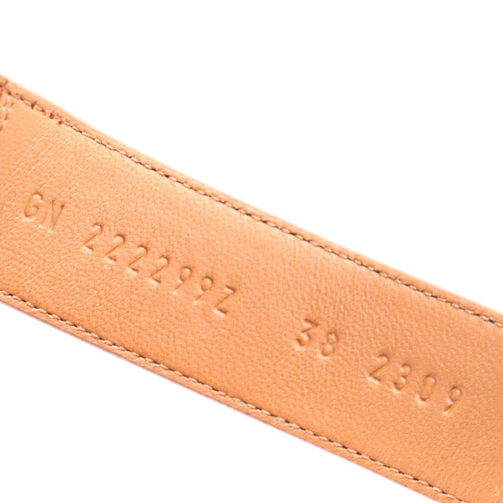 HERMÈS - Sandales Chypre en cuir lisse gold (T38)