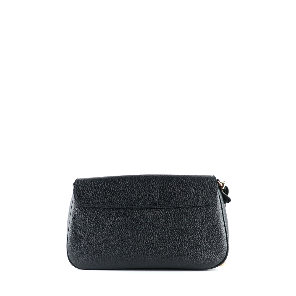 GUCCI - Soho shoulder bag in black grained leather