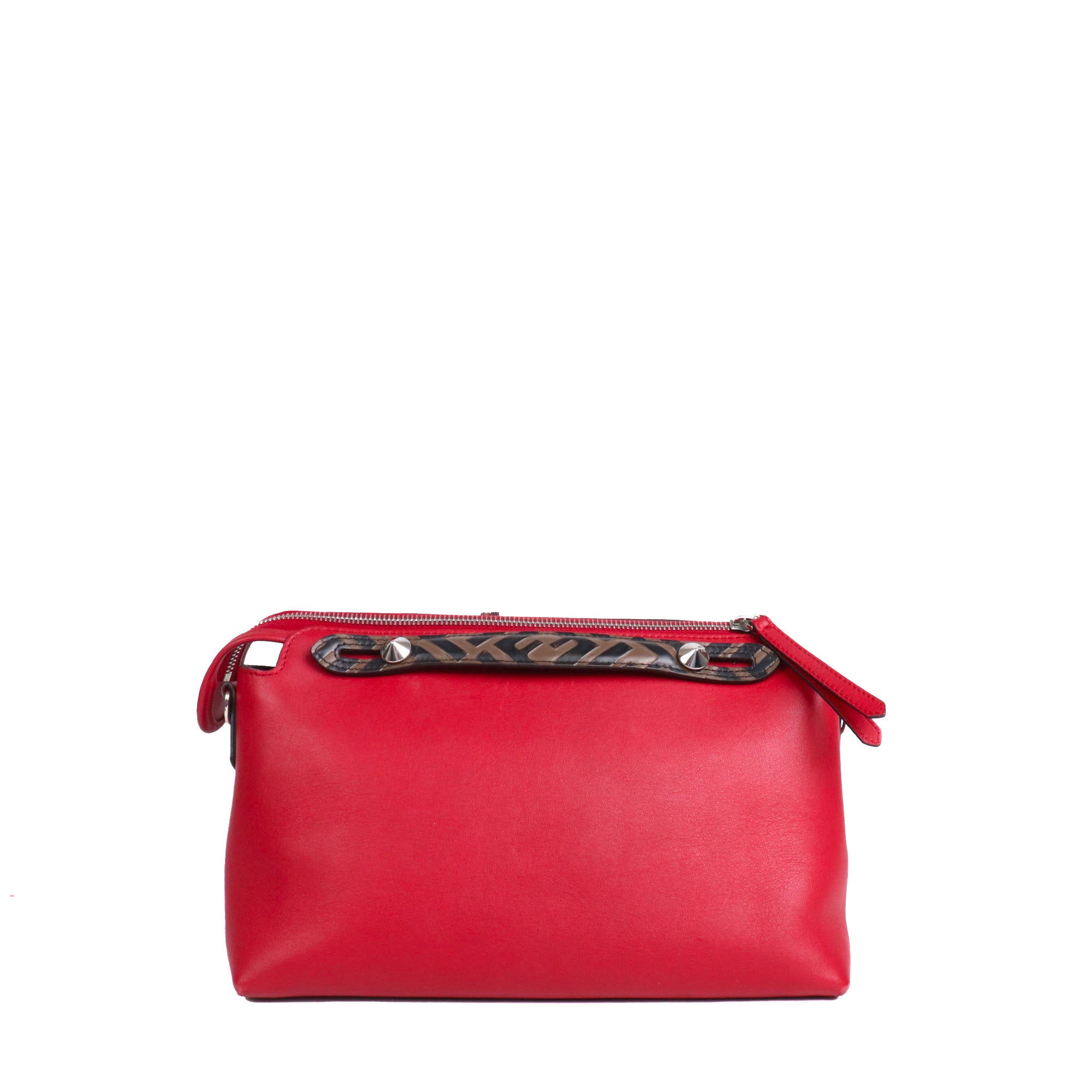 FENDI - By The Way shoulder bag in gray leather